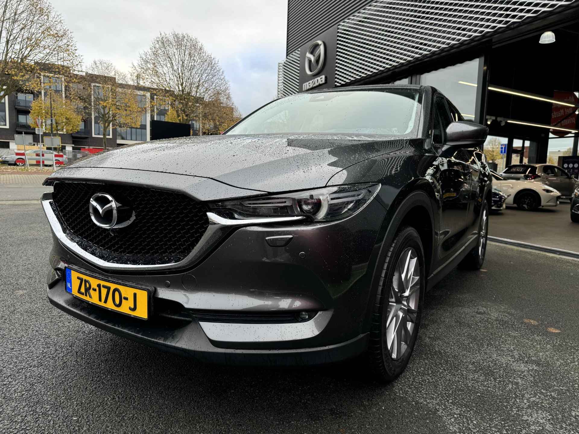 Mazda CX-5 Automaat 2.0 Sky-G 165 Business Luxury /Dealeronderhouden/Afn. Trekhaak/Navi/HUD/Keyless/ECC/Leder/360 camera/CarPlay - 7/32