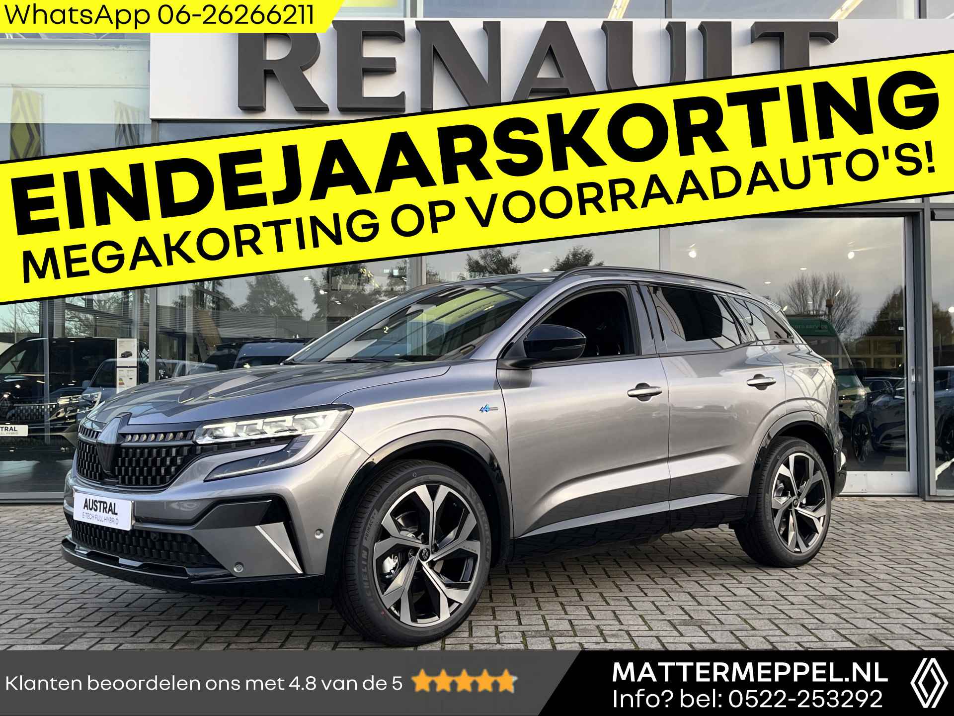 Renault Austral BOVAG 40-Puntencheck