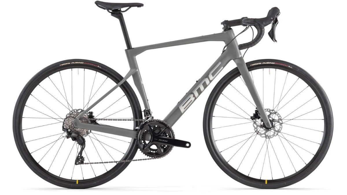 BMC Roadmachine FIVE Heren Gry/Bru/Bru 56cm 2024