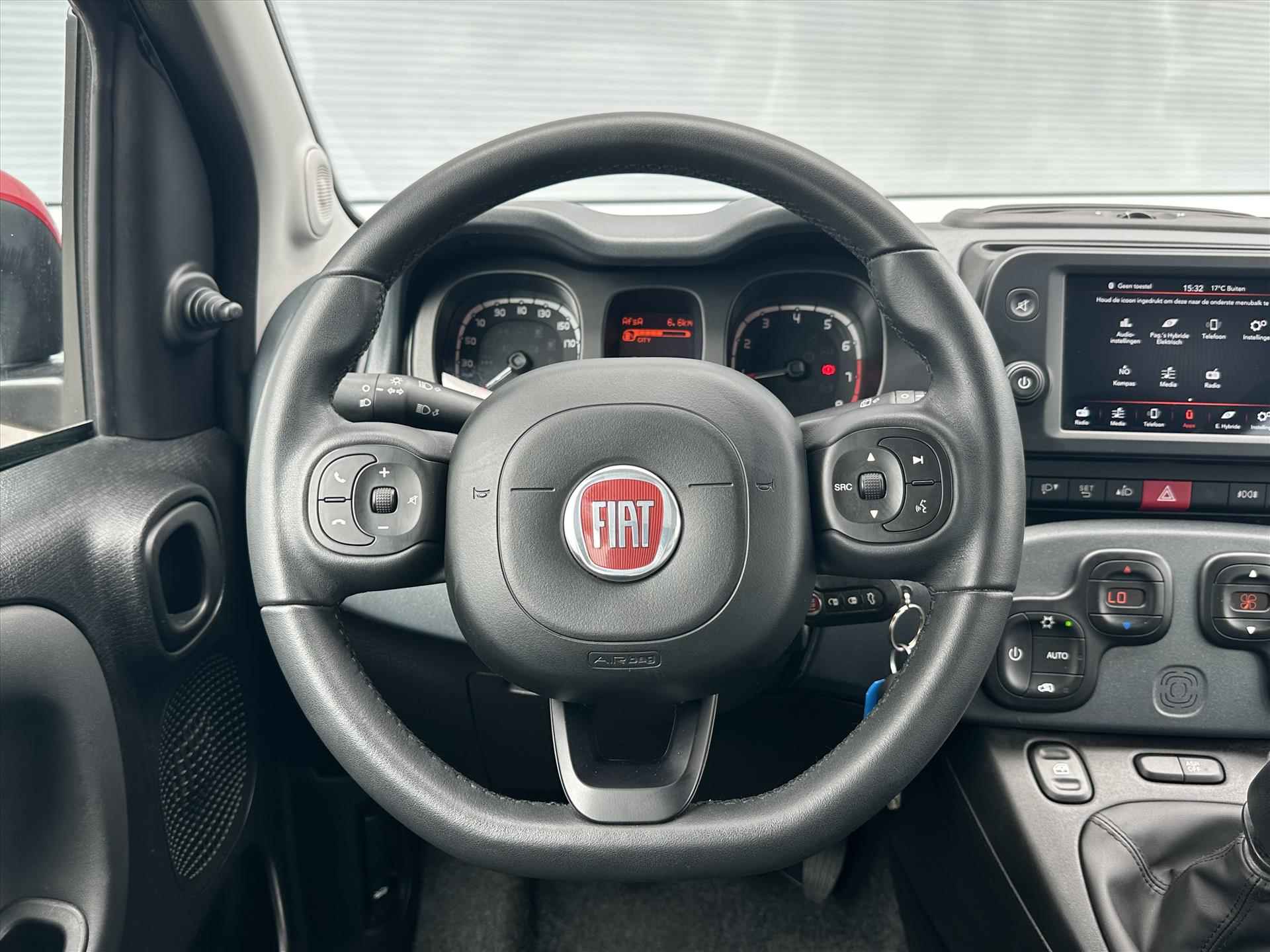 Fiat Panda 1.0 70pk Hybrid Red Edition | Climate Control | 5 Zitter I U Connect - 22/40