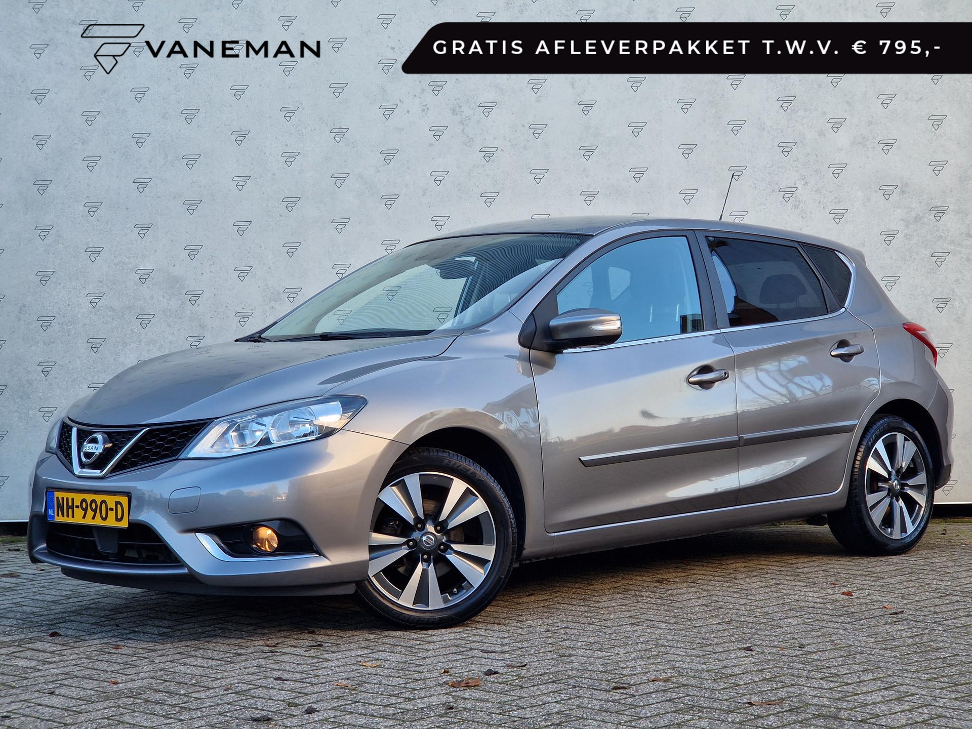 Nissan Pulsar 1.2 DIG-T N-Connecta | BSD | PDC | Clima | Trekhaak | Camera | Navi | Licht- en Regensensor |