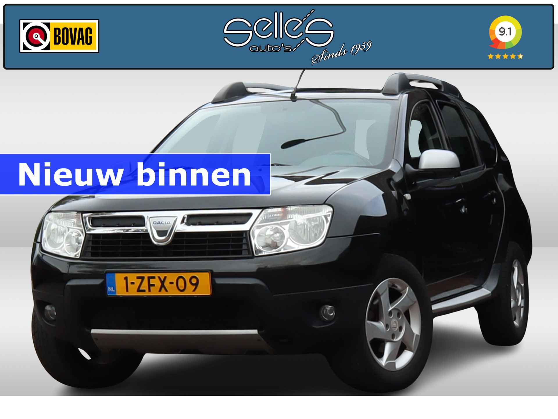 Dacia Duster 1.6 Lauréate 2wd | Trekhaak | Lichtmetalen velgen | Airco - 1/23