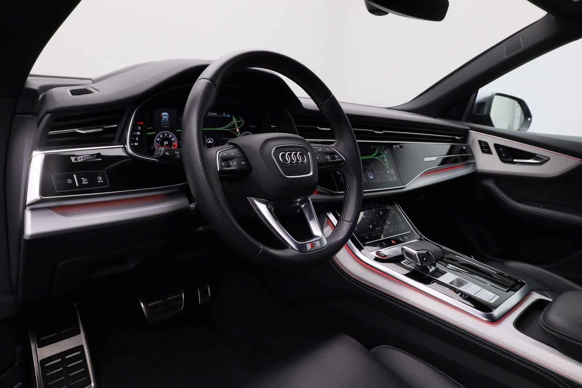 Audi SQ8 4.0 TFSI 507PK tiptronic quattro | Pano | Valcona leder | HD Matrix | B&O | Geheugenstoelen | Soft-Close | Vierwielbesturing | HUD | 360 Camera - 3/55