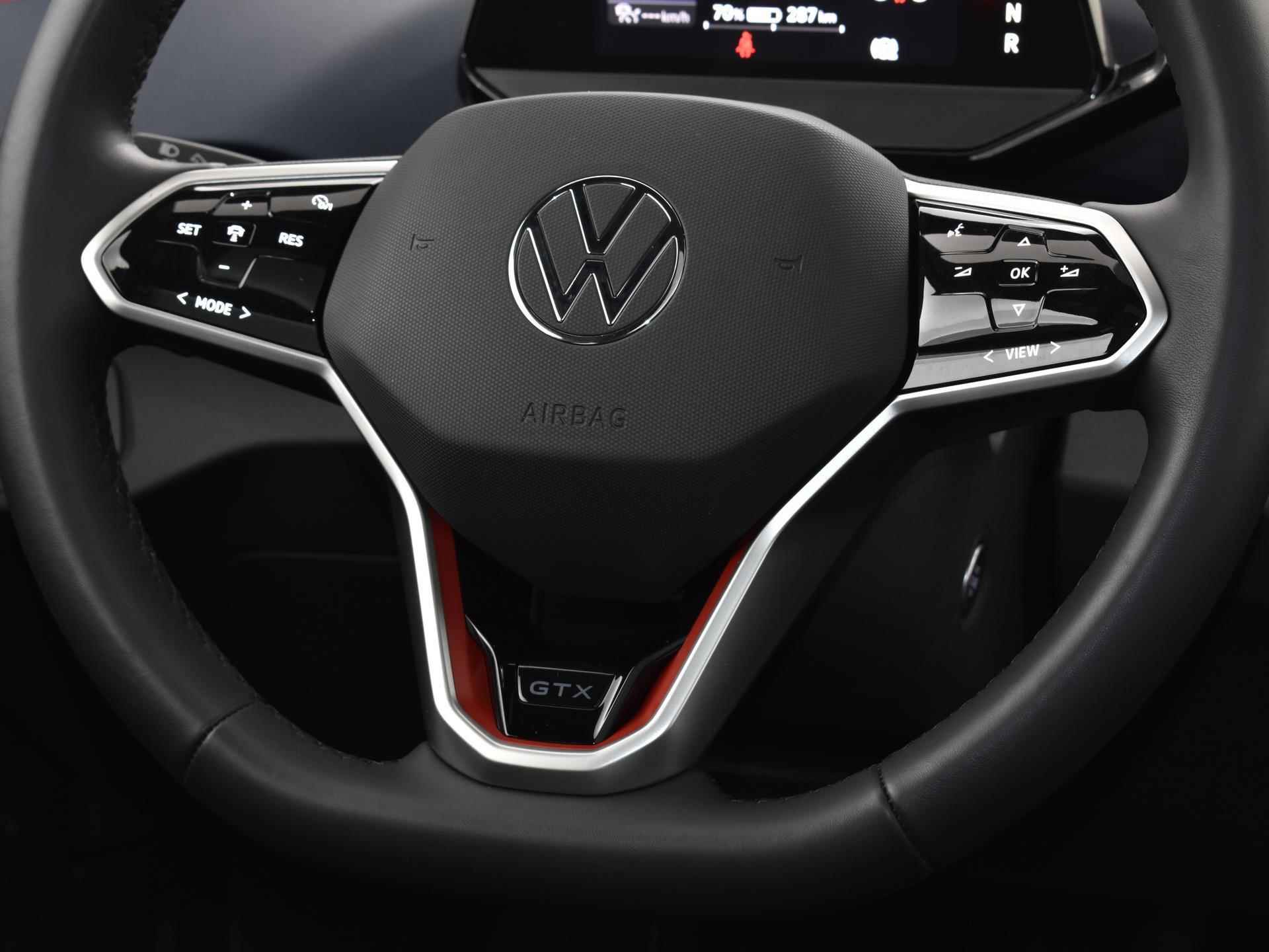 Volkswagen ID.5 GTX 77 kWh 300pk | Camera | Warmtepomp | Trekhaak | Keyless | Pano | Head-Up | 21'' Inch | Garantie t/m 30-06-2026 of 100.000km · TOPDEAL - 24/39