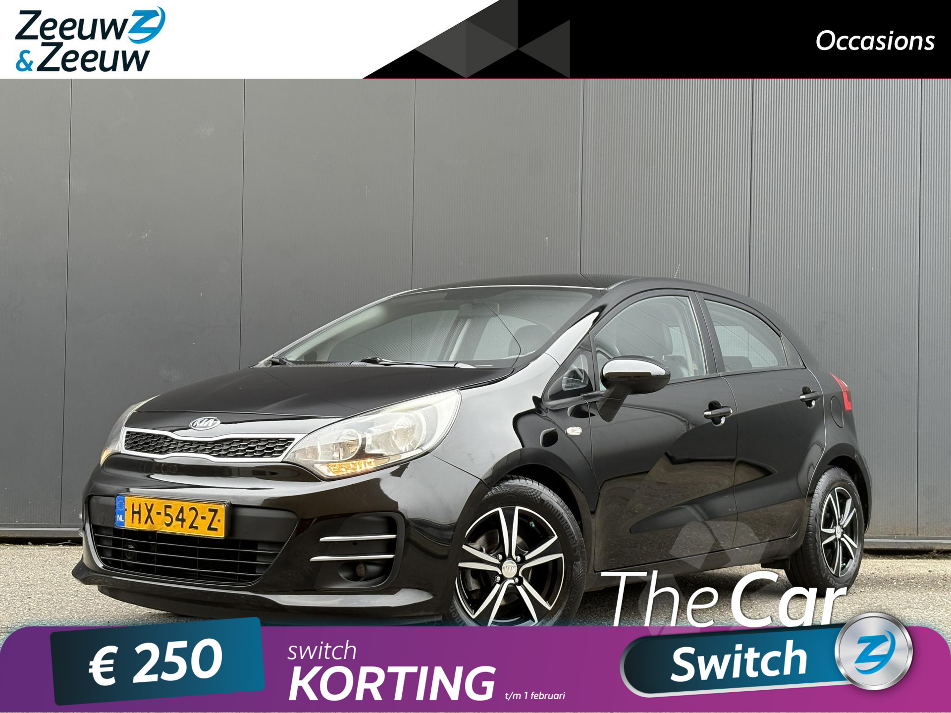 Kia Rio 1.2 ComfortLine Airco | Lichtmetalen velgen | Metallic lak | Bovag garantie | NAP