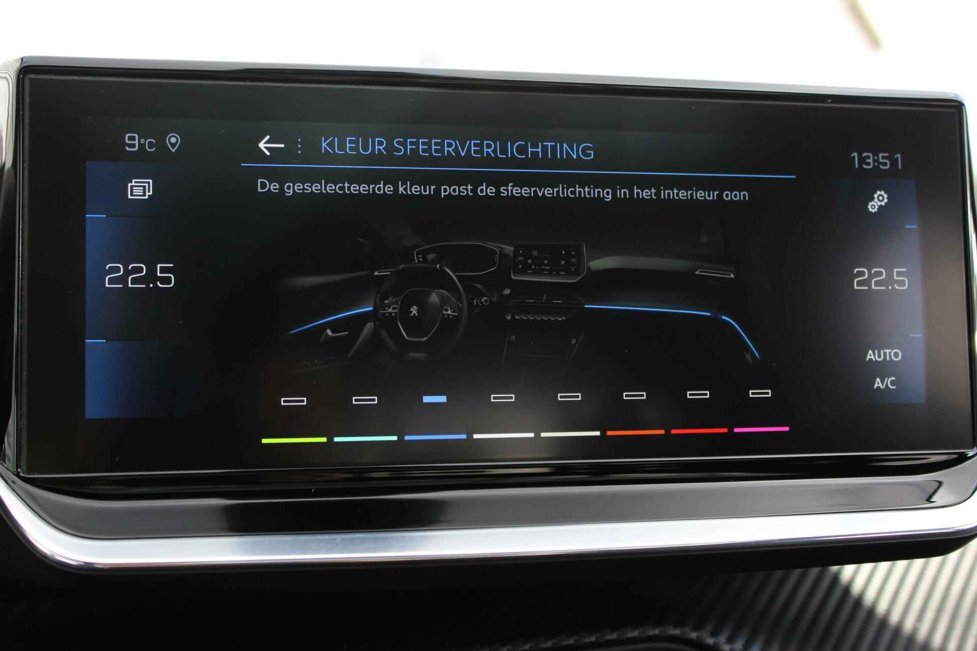 Peugeot 208 1.2 PureTech GT // Panoramadak - Android Auto & Apple CarPlay - Navigatie - Virtual Cockpit - 25/33