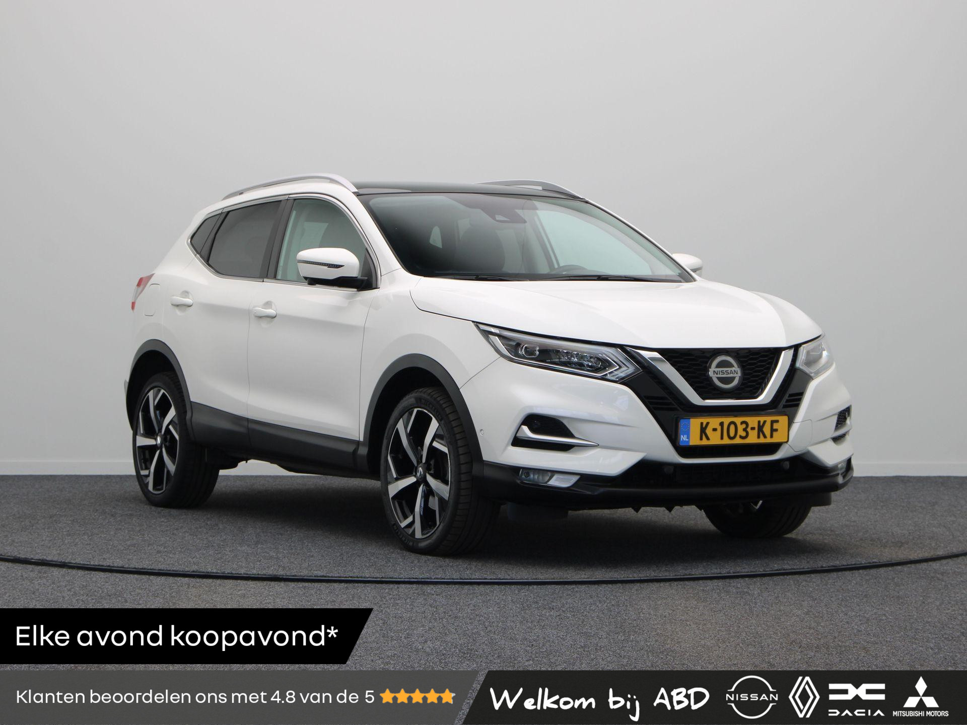 Nissan Qashqai 140pk DIG-T Tekna | Panoramadak | Stoel & voorruit verwarming | | 360 graden camera | Adaptive cruise control | Navigatie |