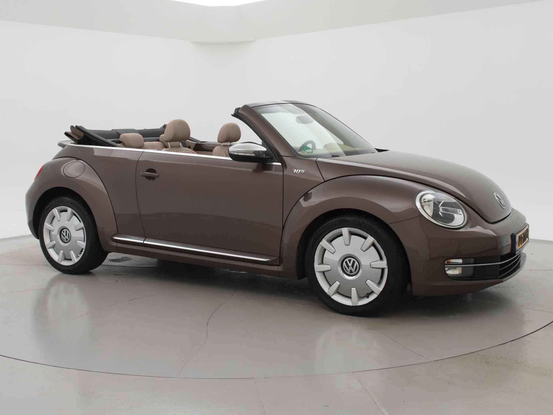 Volkswagen Beetle Cabriolet 1.6 TDI 70's EDITION + LEDER / STOELVERW. / CRUISE CONTROL - 25/43