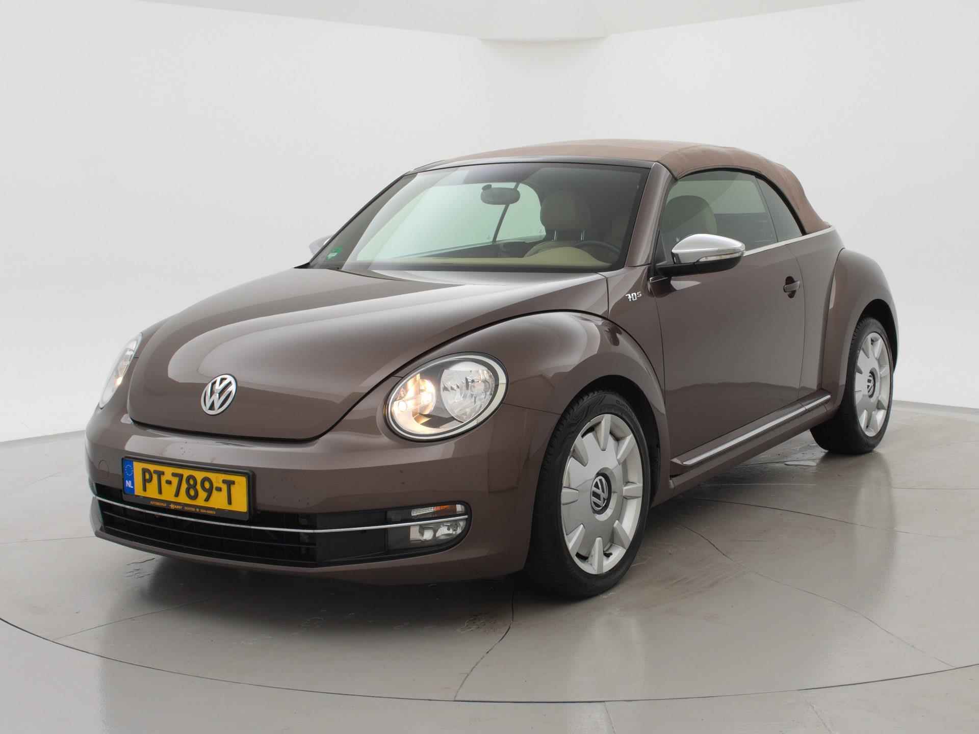 Volkswagen Beetle Cabriolet 1.6 TDI 70's EDITION + LEDER / STOELVERW. / CRUISE CONTROL - 34/43