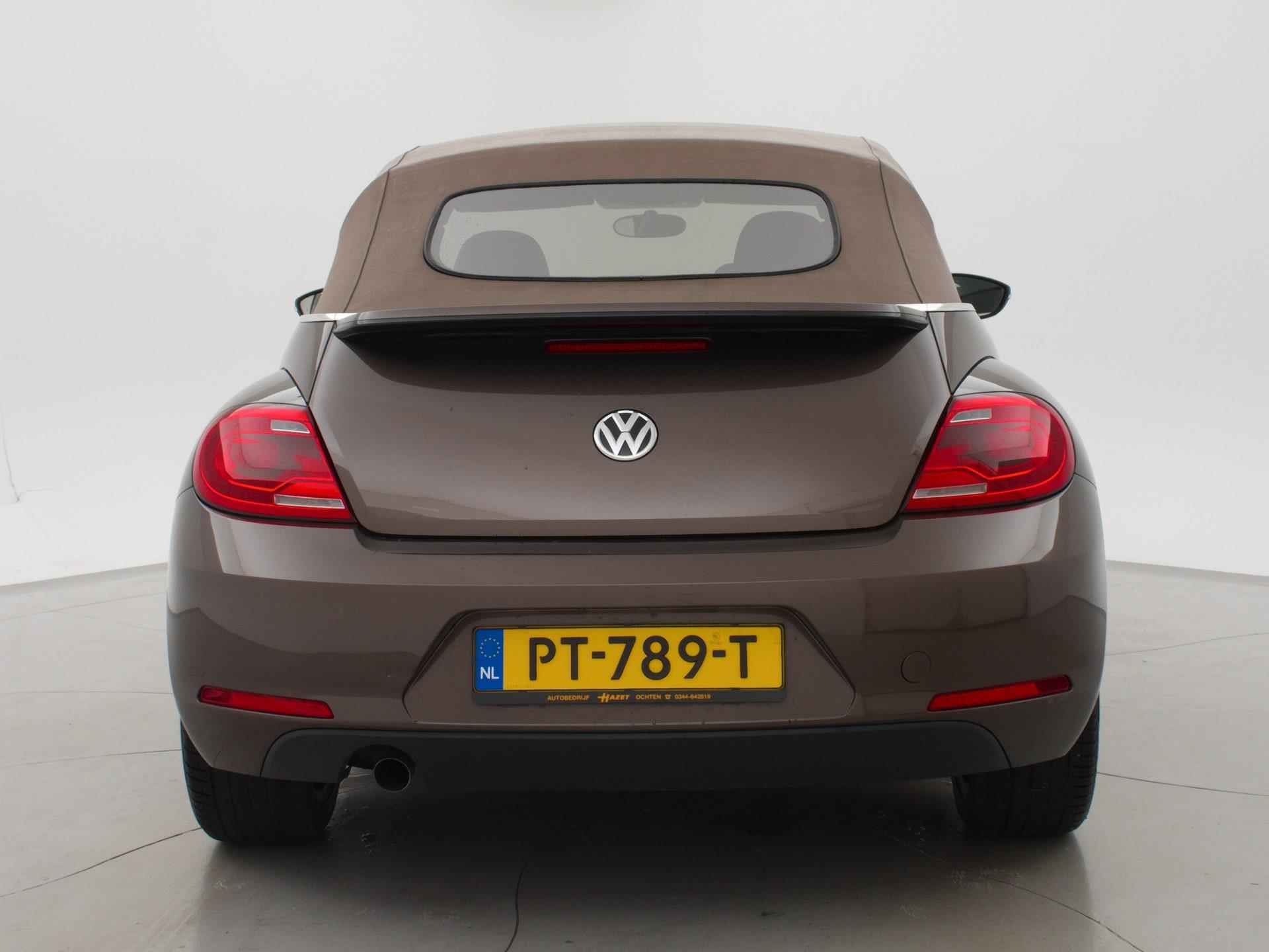 Volkswagen Beetle Cabriolet 1.6 TDI 70's EDITION + LEDER / STOELVERW. / CRUISE CONTROL - 37/43