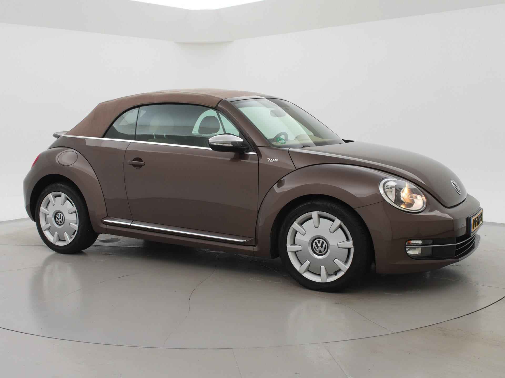 Volkswagen Beetle Cabriolet 1.6 TDI 70's EDITION + LEDER / STOELVERW. / CRUISE CONTROL - 40/43