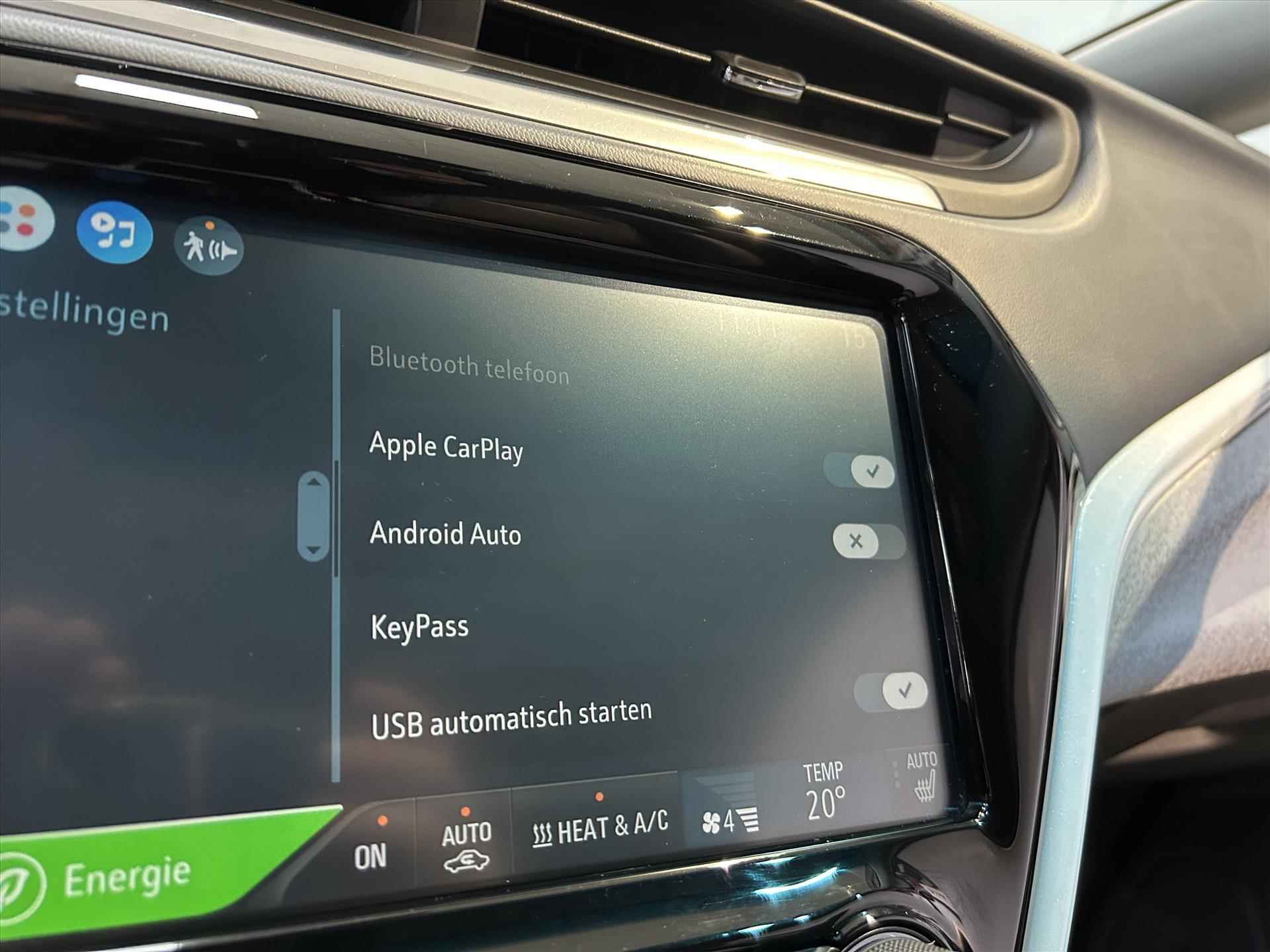 Opel Ampera-E 60kwh 204pk Launch executive | CarPlay | Bose audio | Camera | Zwart - 21/27