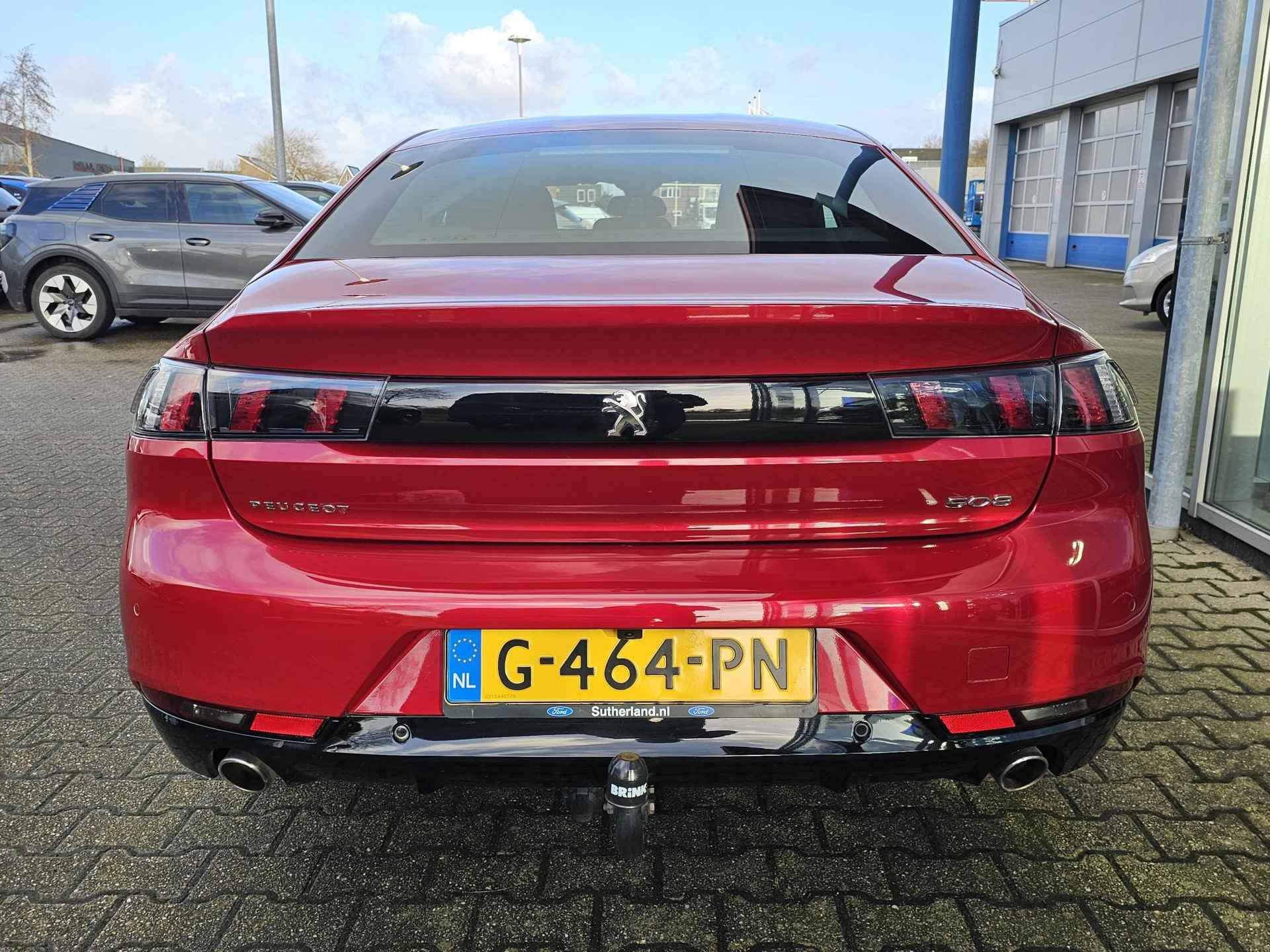 Peugeot 508 1.6 PureTech Blue Lease Active 180 pk | Zeer netjes | Virtual cockpit | Schakelbediening stuur | Lane assist | Trekhaak | Apps etc. - 5/35