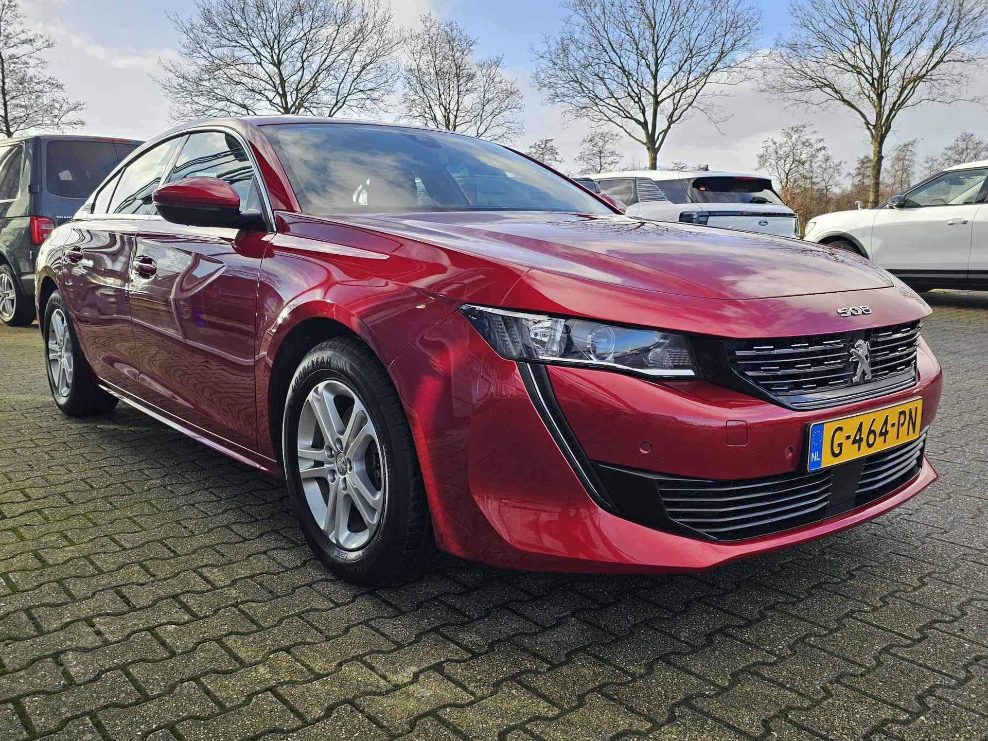 Peugeot 508 1.6 PureTech Blue Lease Active 180 pk | Zeer netjes | Virtual cockpit | Schakelbediening stuur | Lane assist | Trekhaak | Apps etc. - 7/35