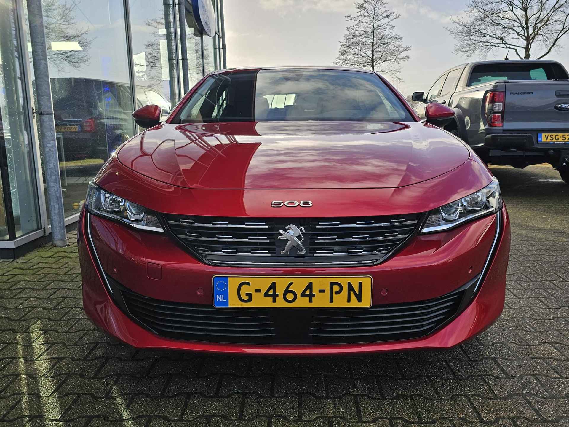 Peugeot 508 1.6 PureTech Blue Lease Active 180 pk | Zeer netjes | Virtual cockpit | Schakelbediening stuur | Lane assist | Trekhaak | Apps etc. - 8/35