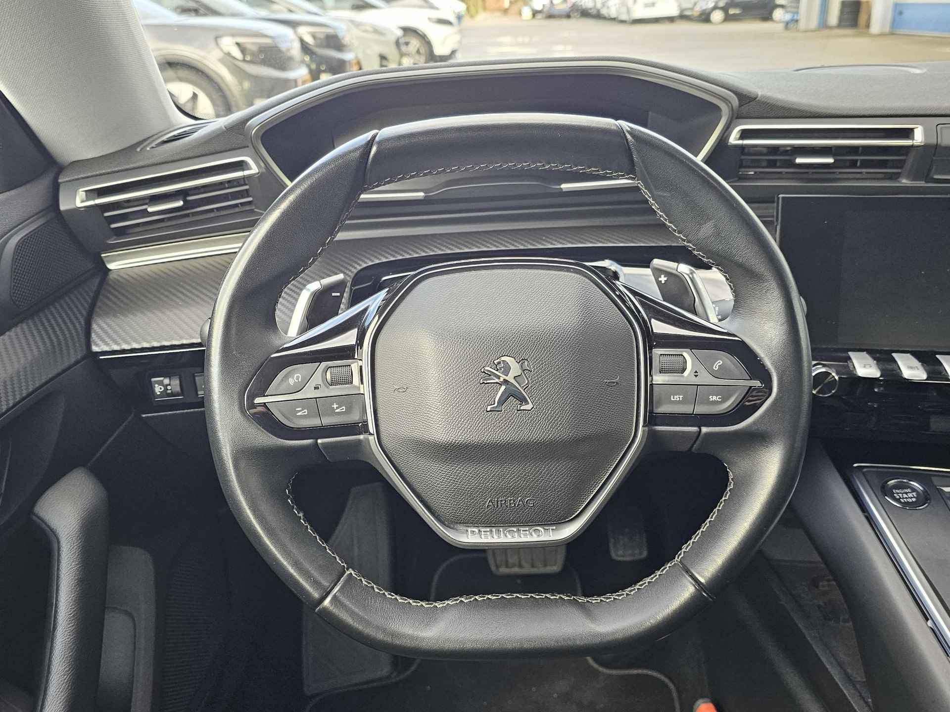 Peugeot 508 1.6 PureTech Blue Lease Active 180 pk | Zeer netjes | Virtual cockpit | Schakelbediening stuur | Lane assist | Trekhaak | Apps etc. - 21/35