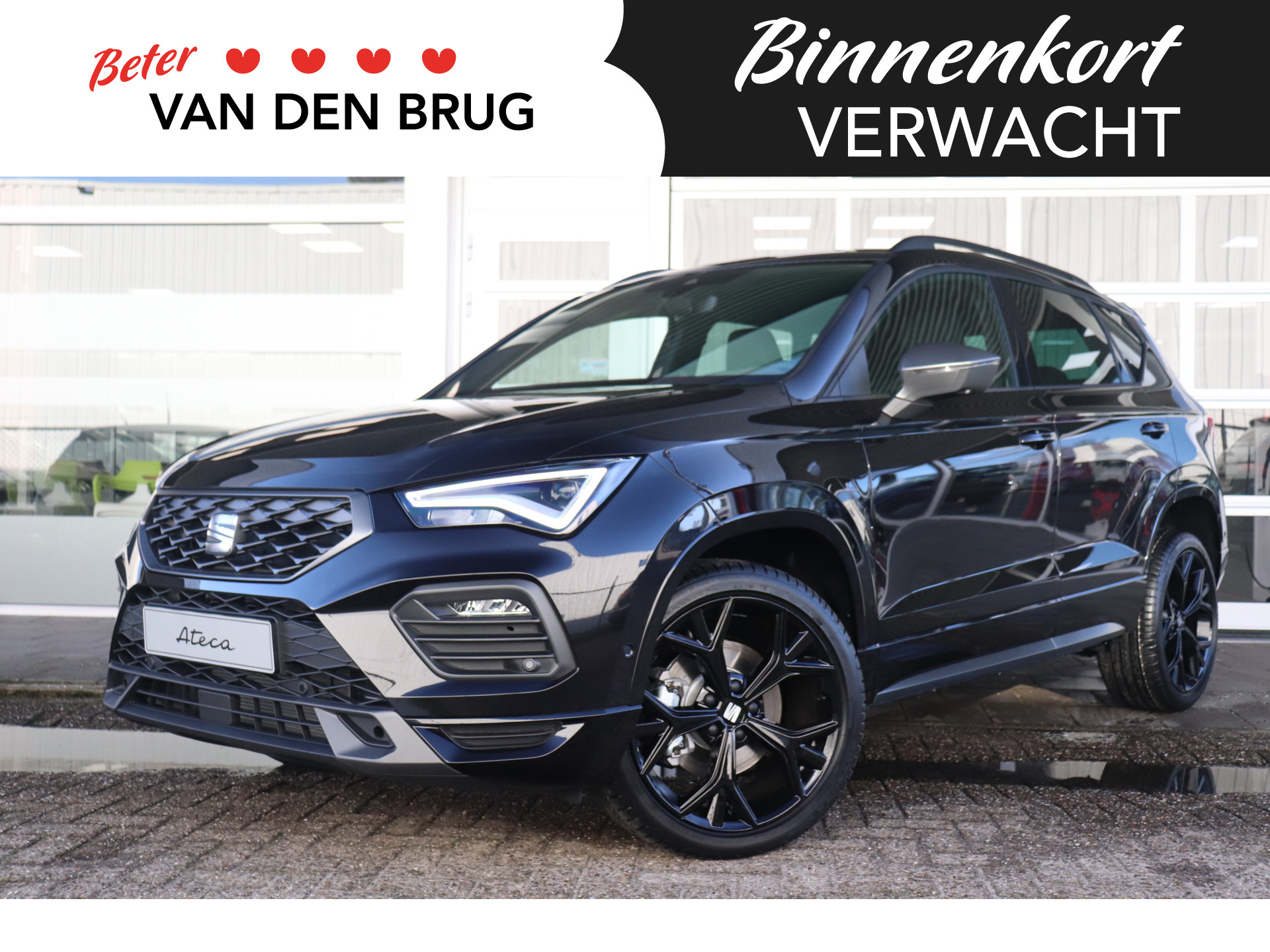 SEAT Ateca 1.5 TSI 150PK FR AUTOMAAT Business Intense | Trekhaak | Achteruitrijcamera | Stuur- & Stoelverwarming | Elek. Achterklep | Cruise Control