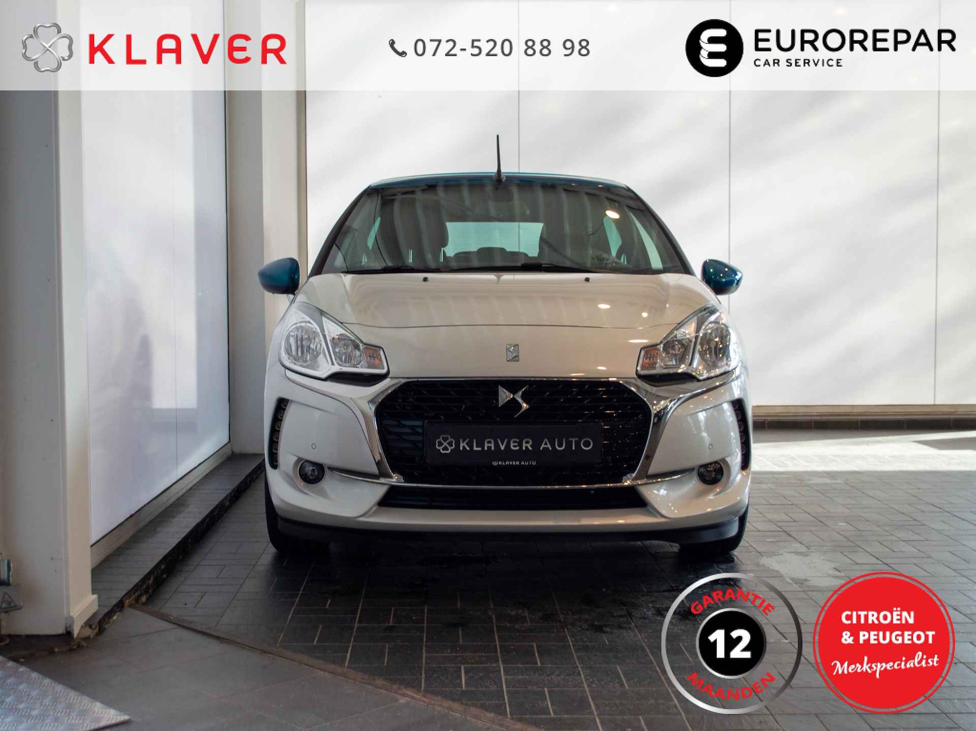 Citroen  DS 3  82 PK Cabrio So Chic | Camera | Navi | Sensoren | - 3/35