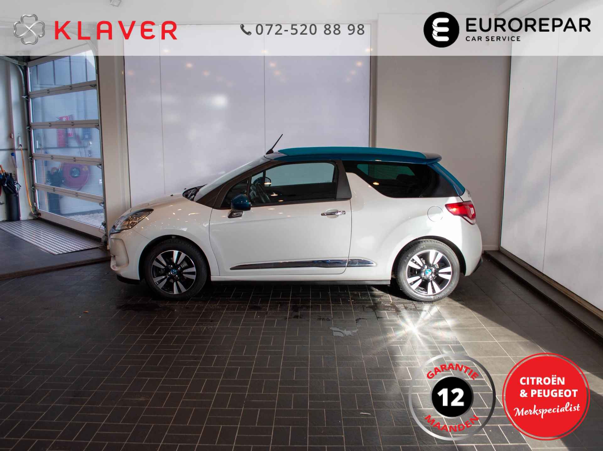 Citroen  DS 3  82 PK Cabrio So Chic | Camera | Navi | Sensoren | - 4/35