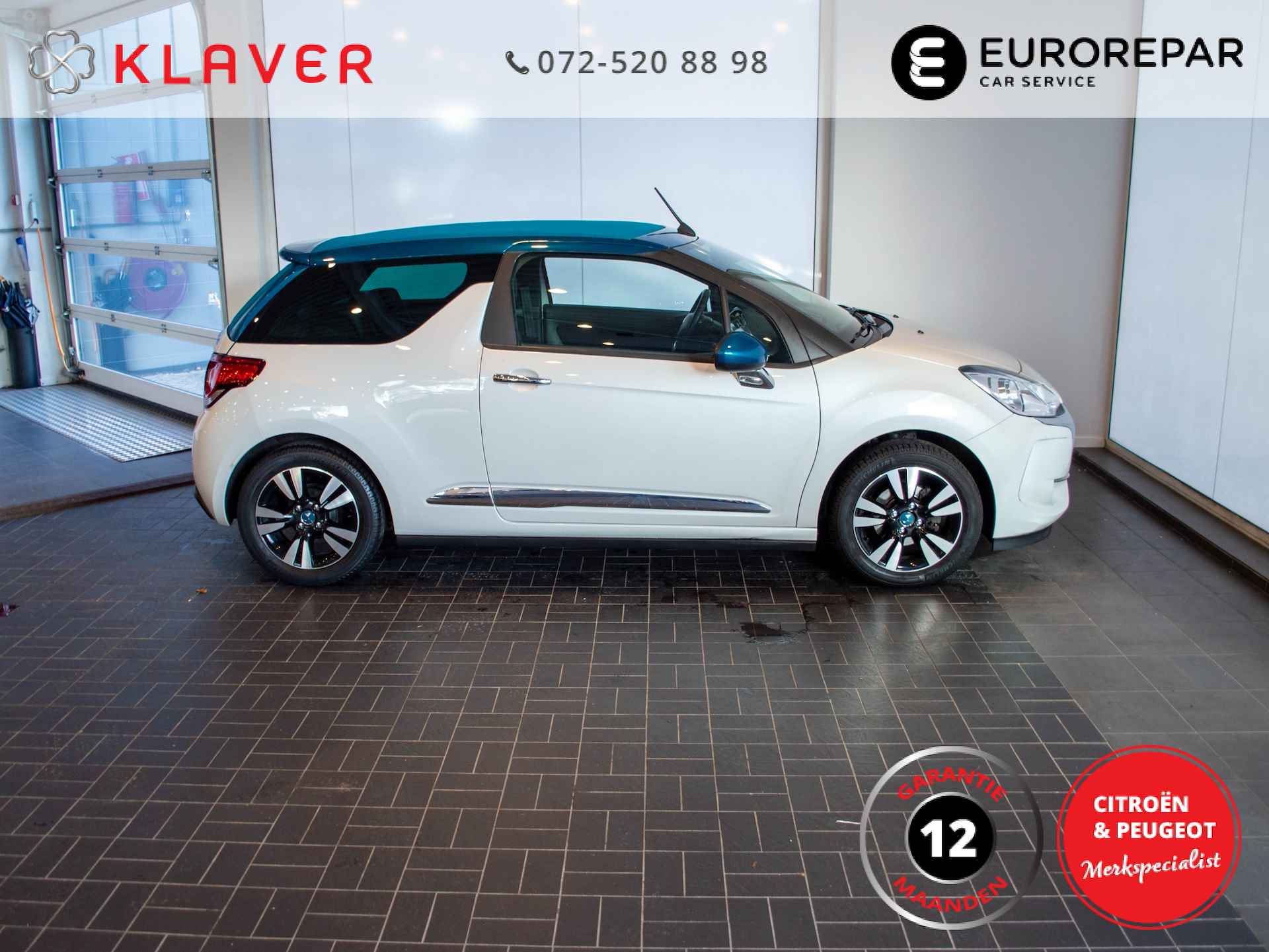 Citroen  DS 3  82 PK Cabrio So Chic | Camera | Navi | Sensoren | - 7/35