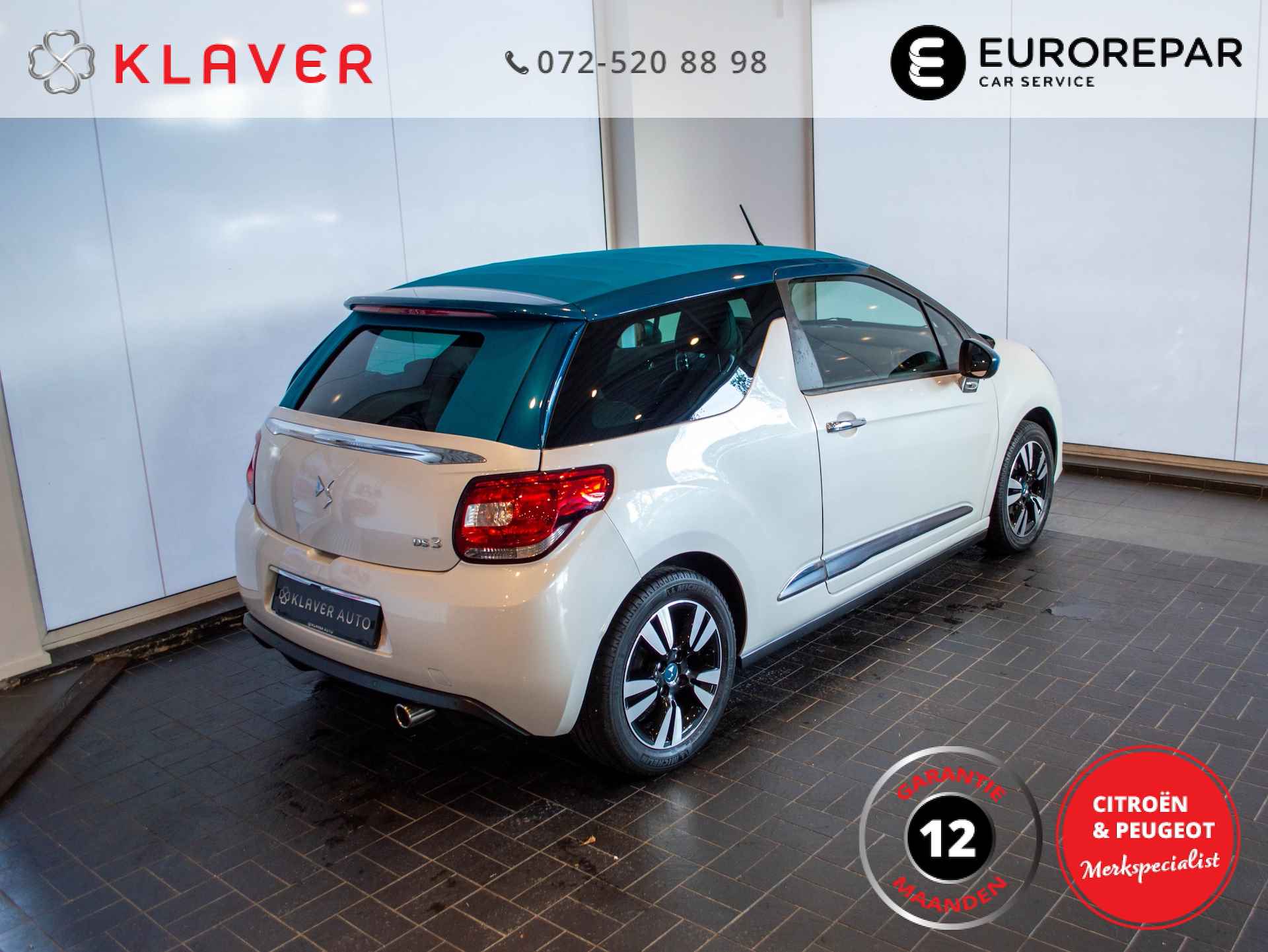 Citroen  DS 3  82 PK Cabrio So Chic | Camera | Navi | Sensoren | - 9/35