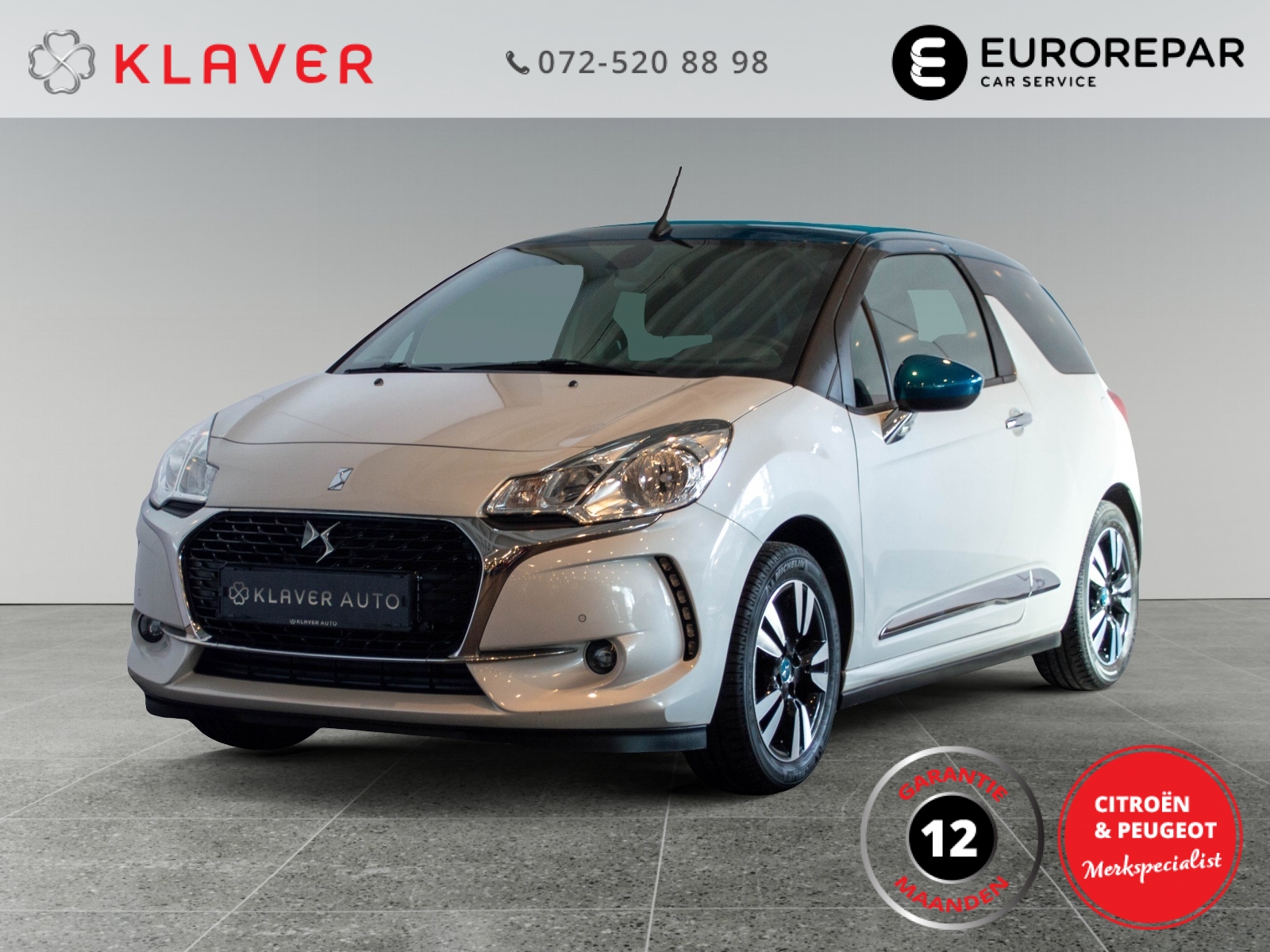 Citroen  DS 3  82 PK Cabrio So Chic | Camera | Navi | Sensoren |