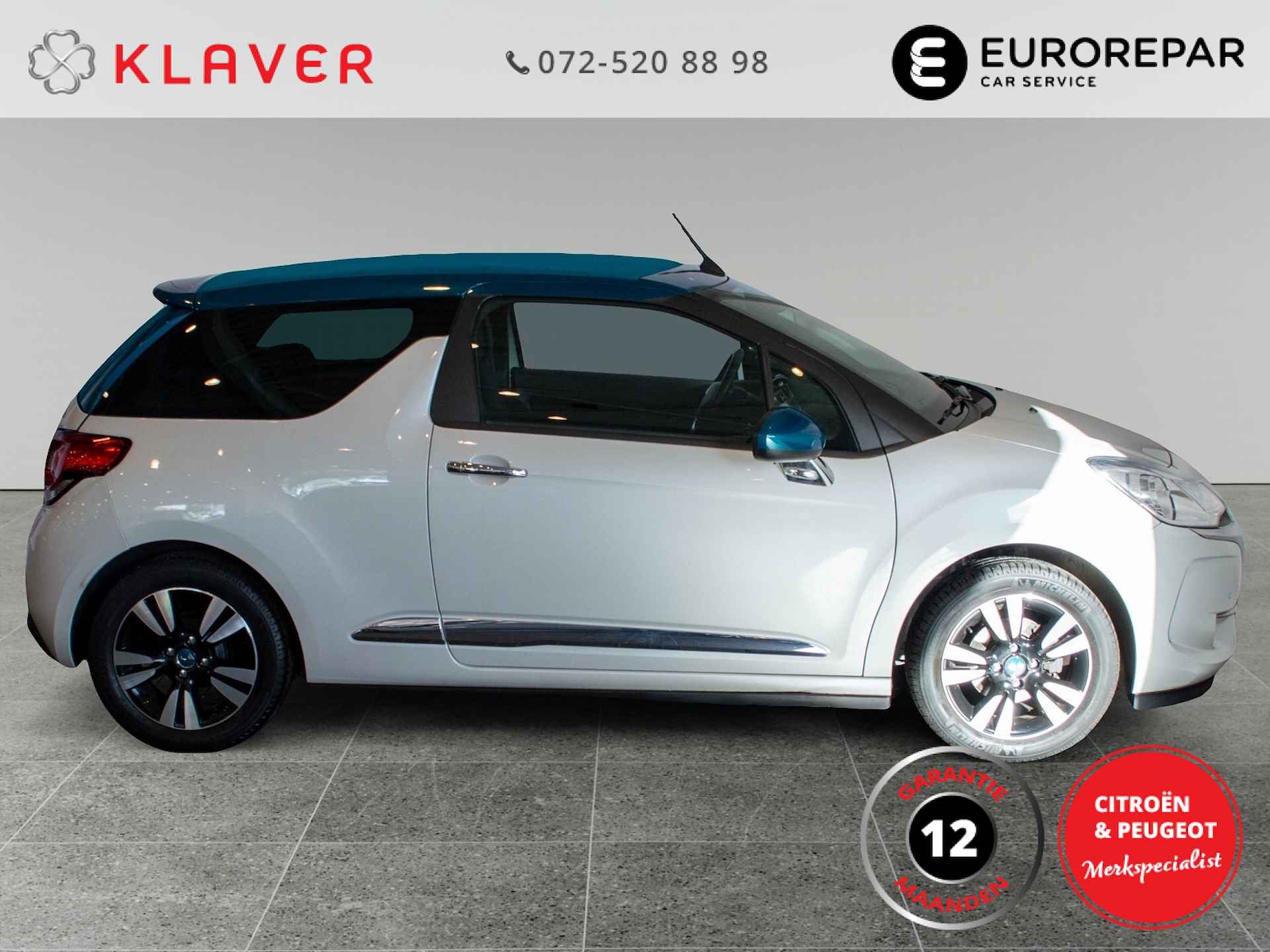 Citroen  DS 3  82 PK Cabrio So Chic | Camera | Navi | Sensoren | - 7/36