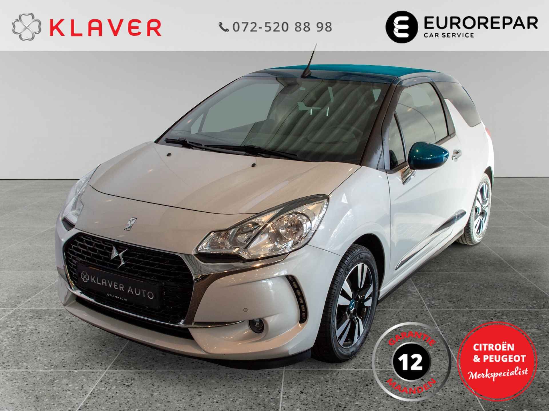 Citroen  DS 3  82 PK Cabrio So Chic | Camera | Navi | Sensoren | - 8/36