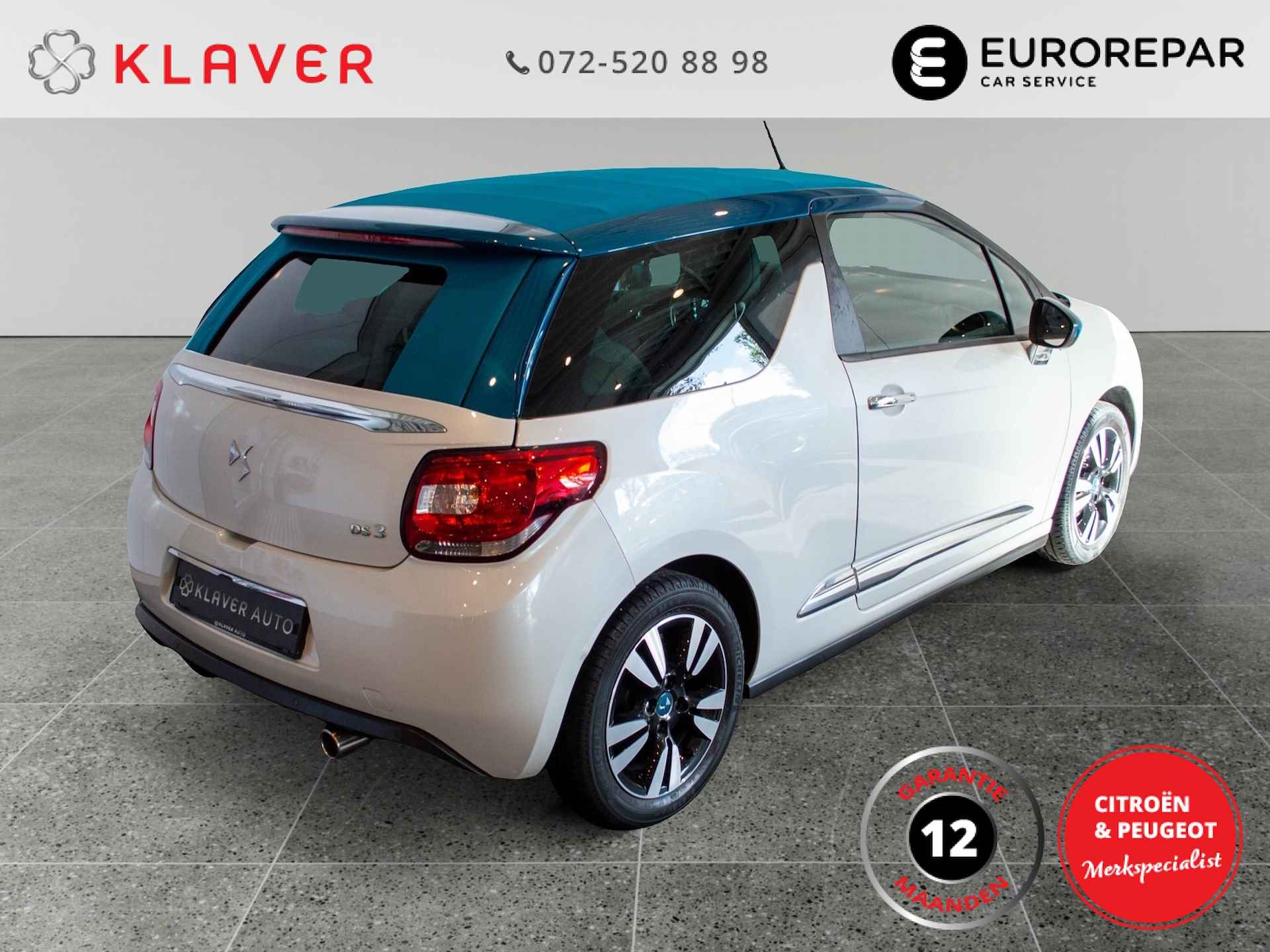 Citroen  DS 3  82 PK Cabrio So Chic | Camera | Navi | Sensoren | - 9/36