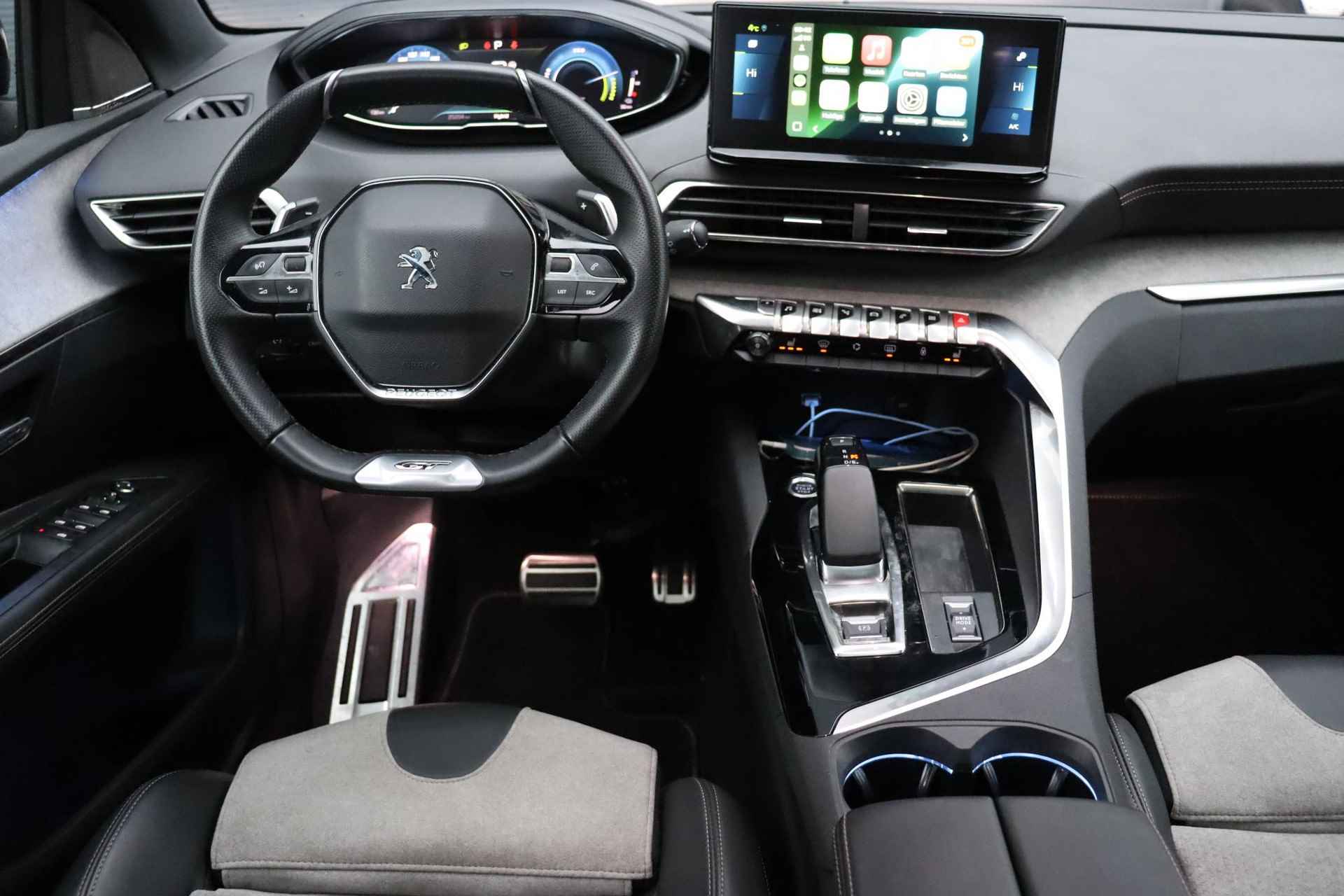 Peugeot 3008 1.6 HYbrid 225 Blue Lease GT Pano/Schuifdak FOCAL-Audio Stoelverwarming Massage-Stoelen - 8/37