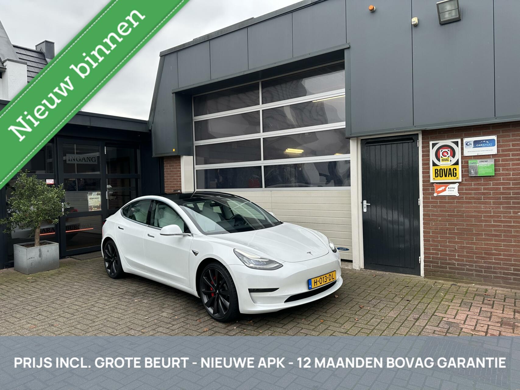 Tesla Model 3 Performance 462 PK AWD 75 kWh *ALL-IN PRIJS*