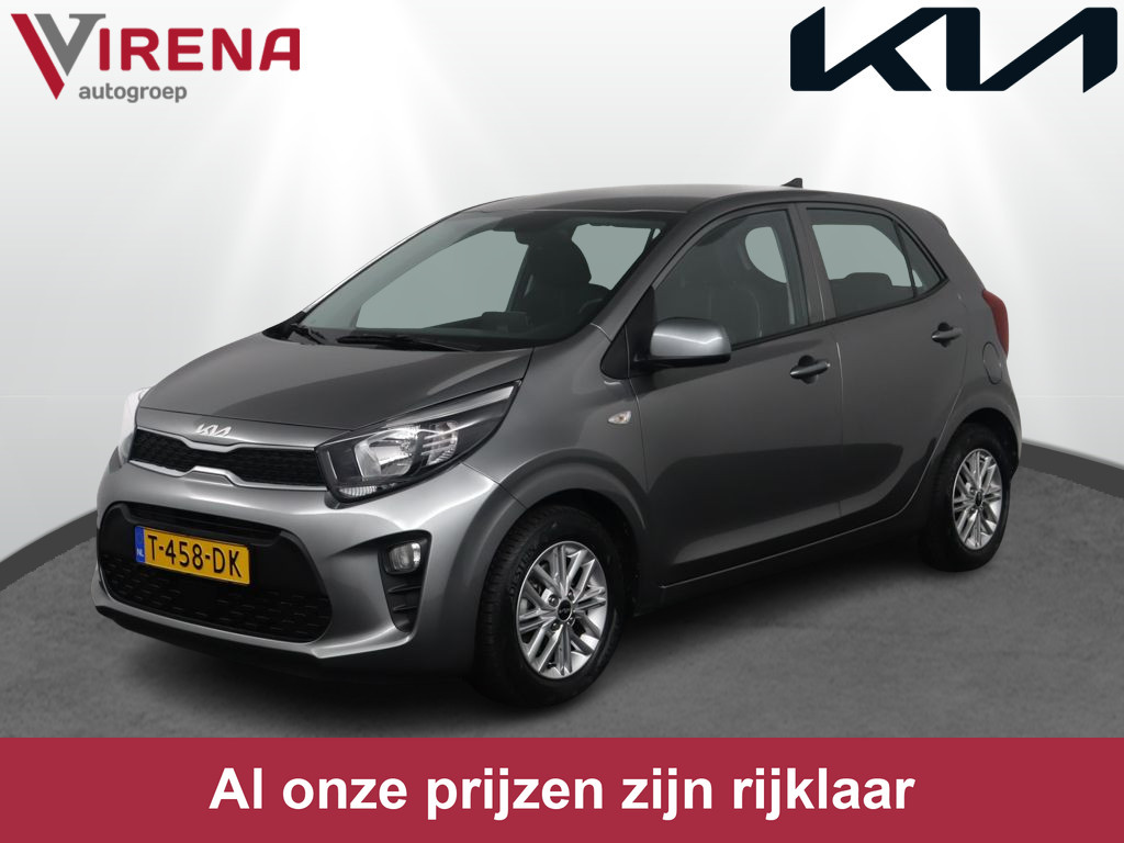 Kia Picanto 1.0 DPi DynamicLine Navigatie via Apple Carplay/Android Auto - Cruise control - Airco - Camera - Fabrieksgarantie t/m 12-06-2033