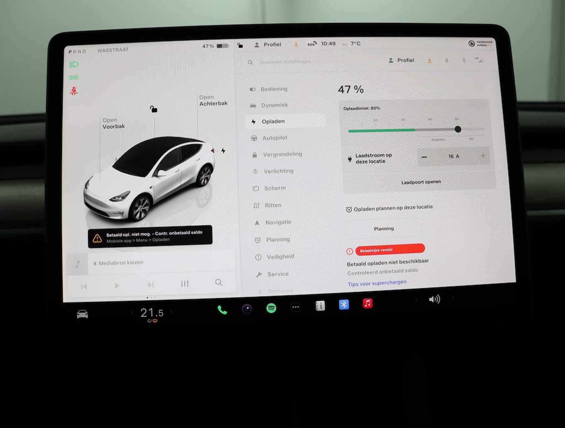 Tesla Model Y Long Range AWD 75 kWh |NL Auto|1e eigenaar|Autopilot|Pano| - 21/55