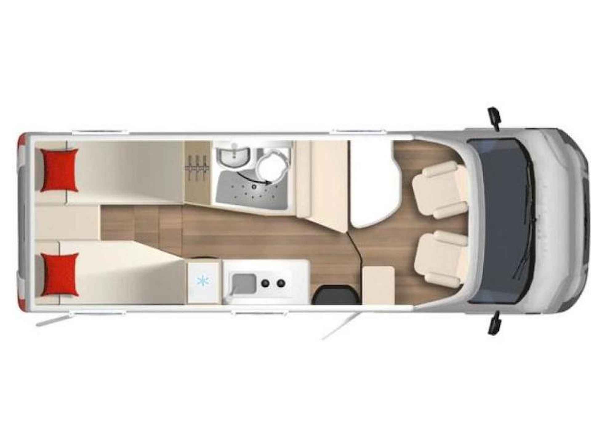 Bürstner Nexxo Van T 690 G - 2 APARTE BEDDEN - BTW - 21/24
