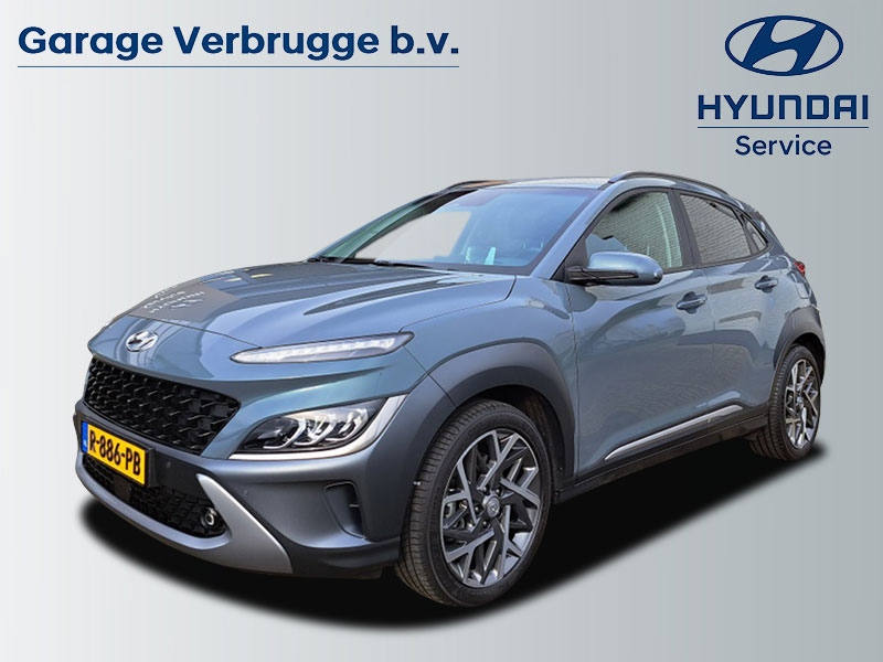 Hyundai Kona 1.6 GDI HEV Premium bij viaBOVAG.nl