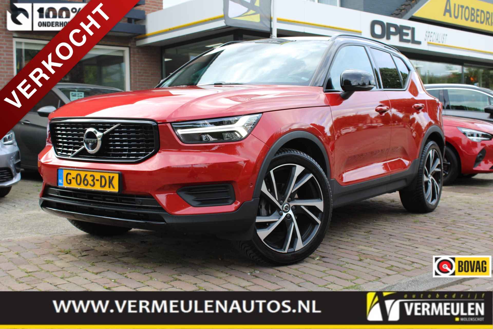 Volvo Xc40 T3 163PK Geartronic R-Design + 20"/ Panorama/ Full-LED/ Harman Kardon/ Camera/ NL auto - 1/61