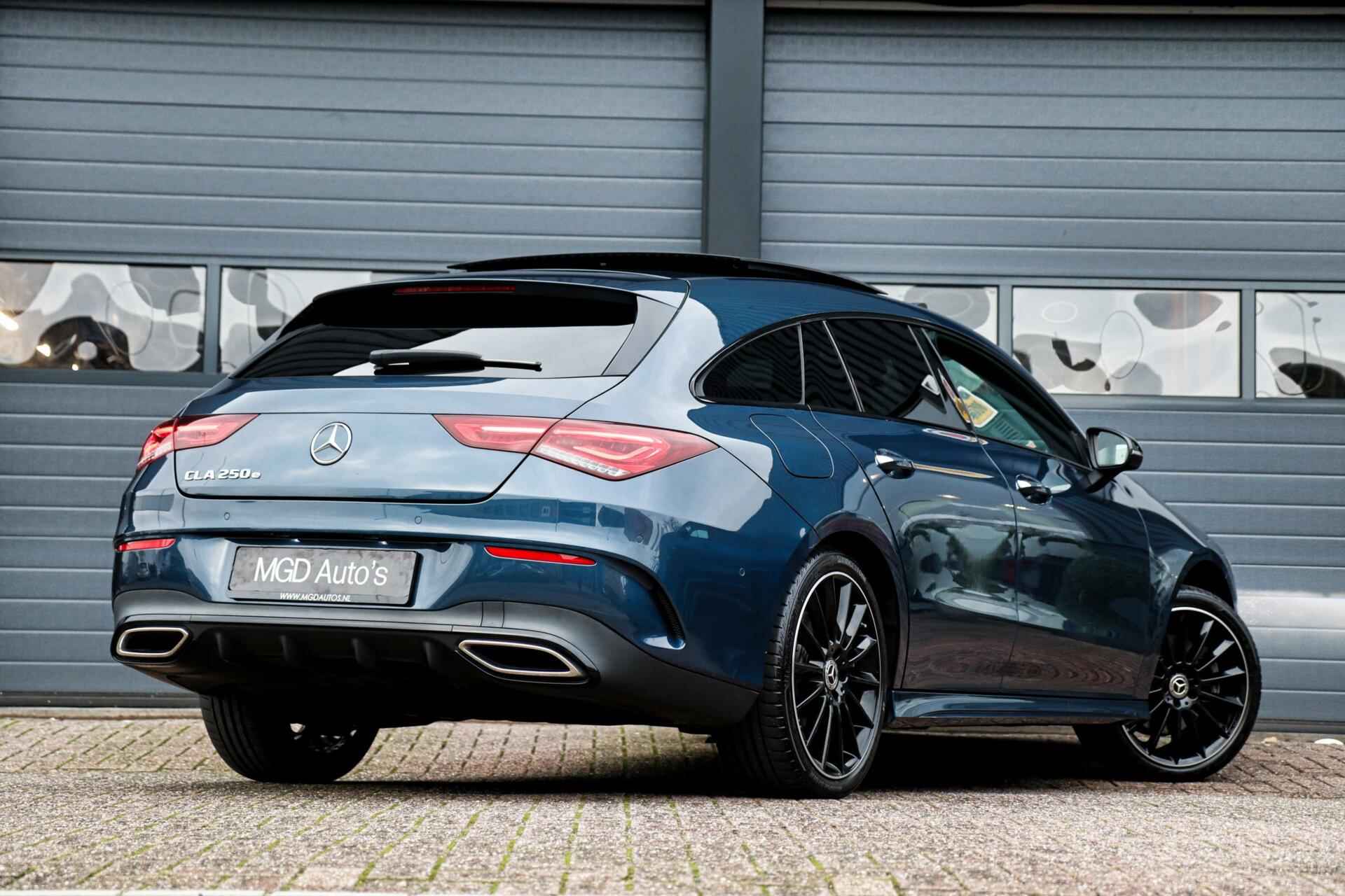 Mercedes CLA-klasse Shooting Brake 250e AMG-Pakket /PANODAK/HUD/MEMORY/SFEERVERL./CARPLAY/STOELVERW./KEYLESS! - 4/27