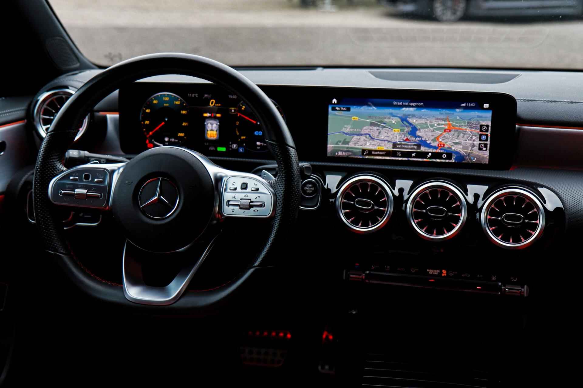 Mercedes CLA-klasse Shooting Brake 250e AMG-Pakket /PANODAK/HUD/MEMORY/SFEERVERL./CARPLAY/STOELVERW./KEYLESS! - 12/27