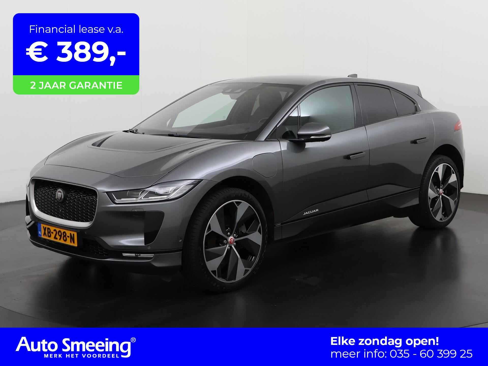 Jaguar I-PACE EV400 First Edition 90 kWh | Panoramadak | Leder | Mem Stoel | Elek. Achterklep | Zondag Open!