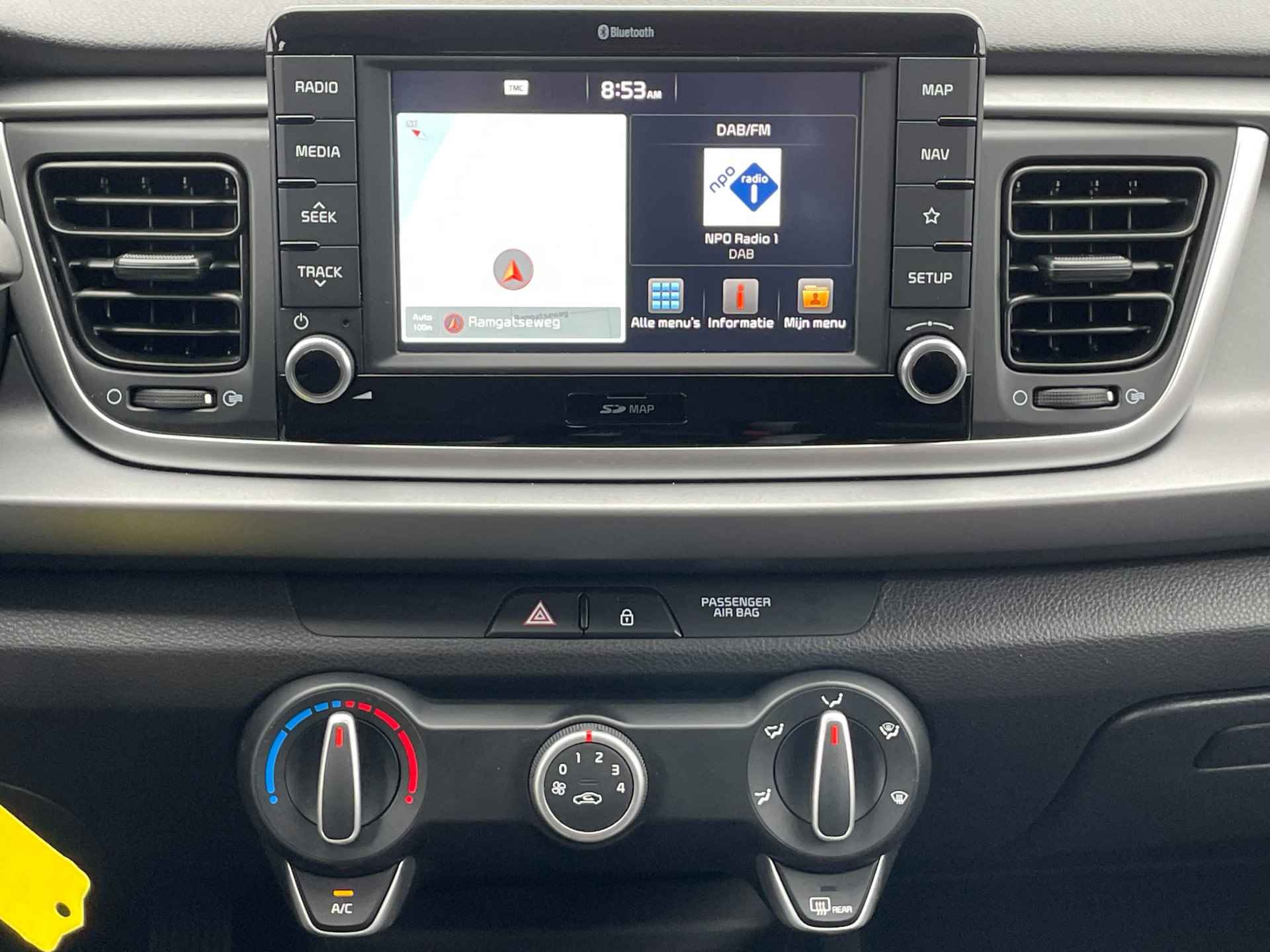 Kia Rio 1.0 TGDI Design Edition | Cruise Control | Camera | Carplay | Airco | Lederen/Alcantara bekleding  \ - 8/36