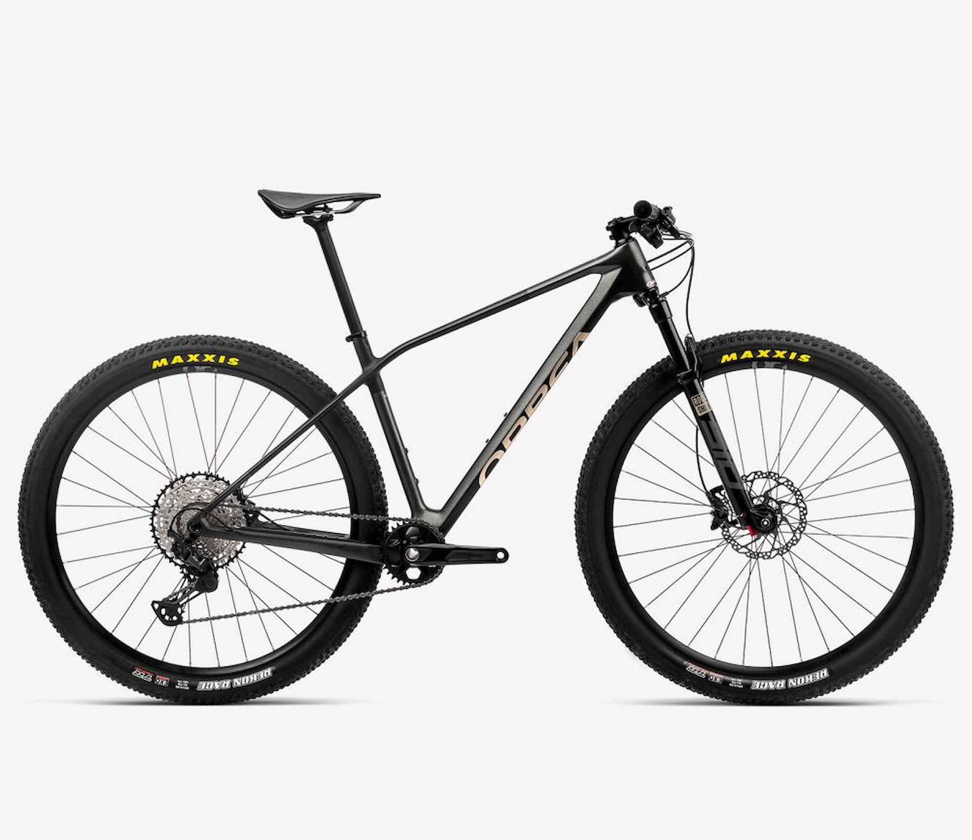 Orbea ALMA M30 XL Powder Black - Black XL 2023 - 1/2