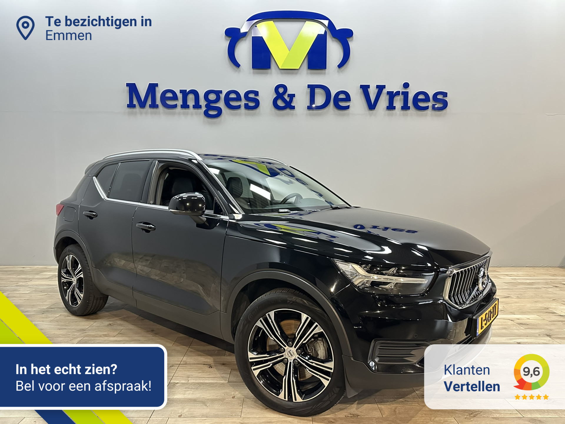 Volvo XC40 1.5 T4 Recharge Inscription Airco ECC | LED | Camera | Leer | Trekhaak | Adaptive Cruise | Stoelverwarming | Apple Carplay Android Auto | Isofix | NAP |