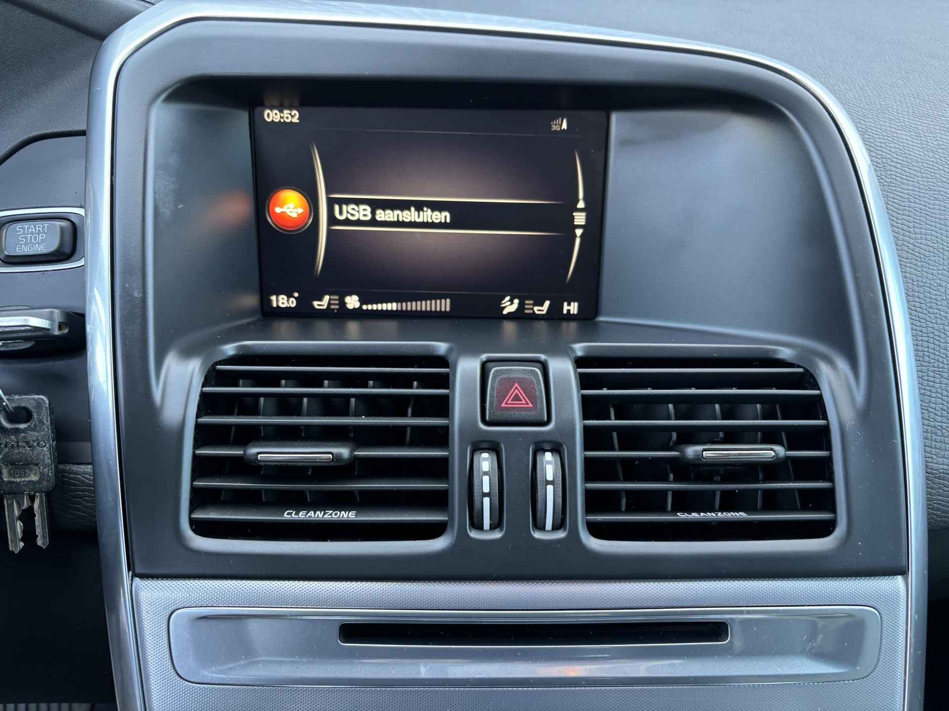 Volvo XC60 T5 Automaat | Trekhaak | Parkeerverwarming | Stoel-/stuurverwarming | Elektr. best. stoel met geheugen | Park assist voor en achter - 13/30