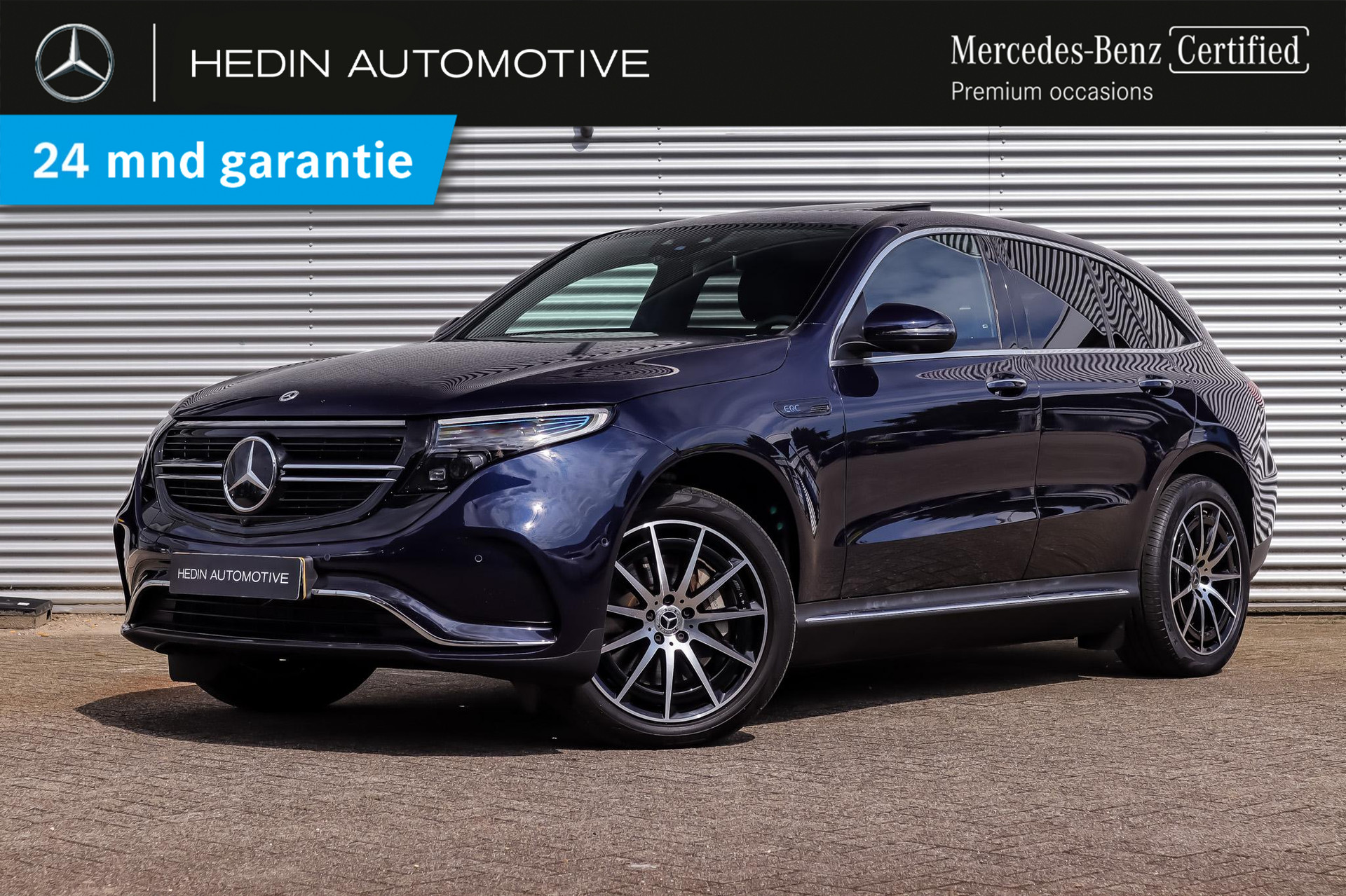 Mercedes-Benz EQC EQC 400 4MATIC Business Solution AMG | Distronic | Head-Up | Multibeam LED | Advanced Sound System | 360° Camera | Sfeerverlichting | Stoelverwarming