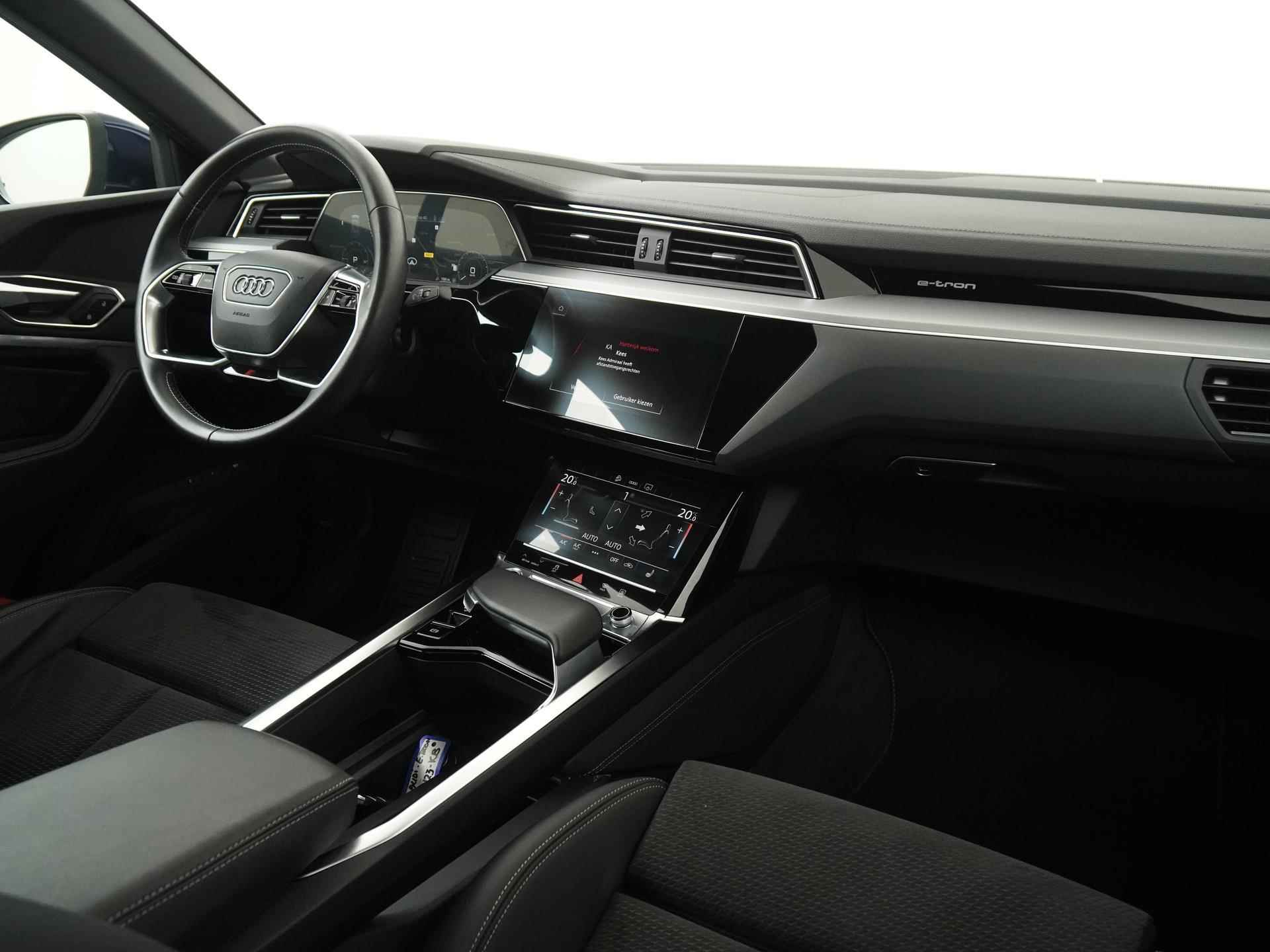 Audi e-tron Sportback 50 quattro S edition 71 kWh | Trekhaak | Schuifdak | Mem-Stoel | Virtual cockpit | Elek. Achterklep | Zondag Open! - 2/48