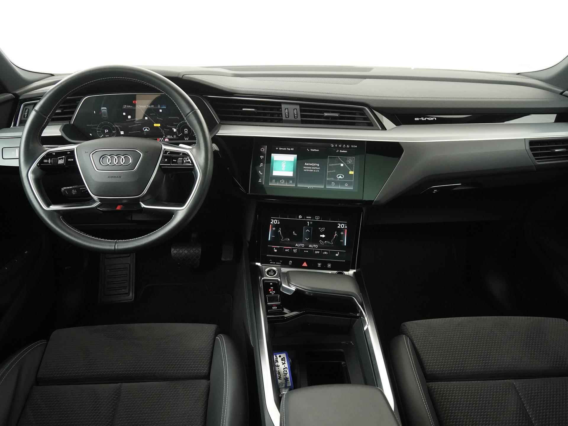 Audi e-tron Sportback 50 quattro S edition 71 kWh | Trekhaak | Schuifdak | Mem-Stoel | Virtual cockpit | Elek. Achterklep | Zondag Open! - 5/48