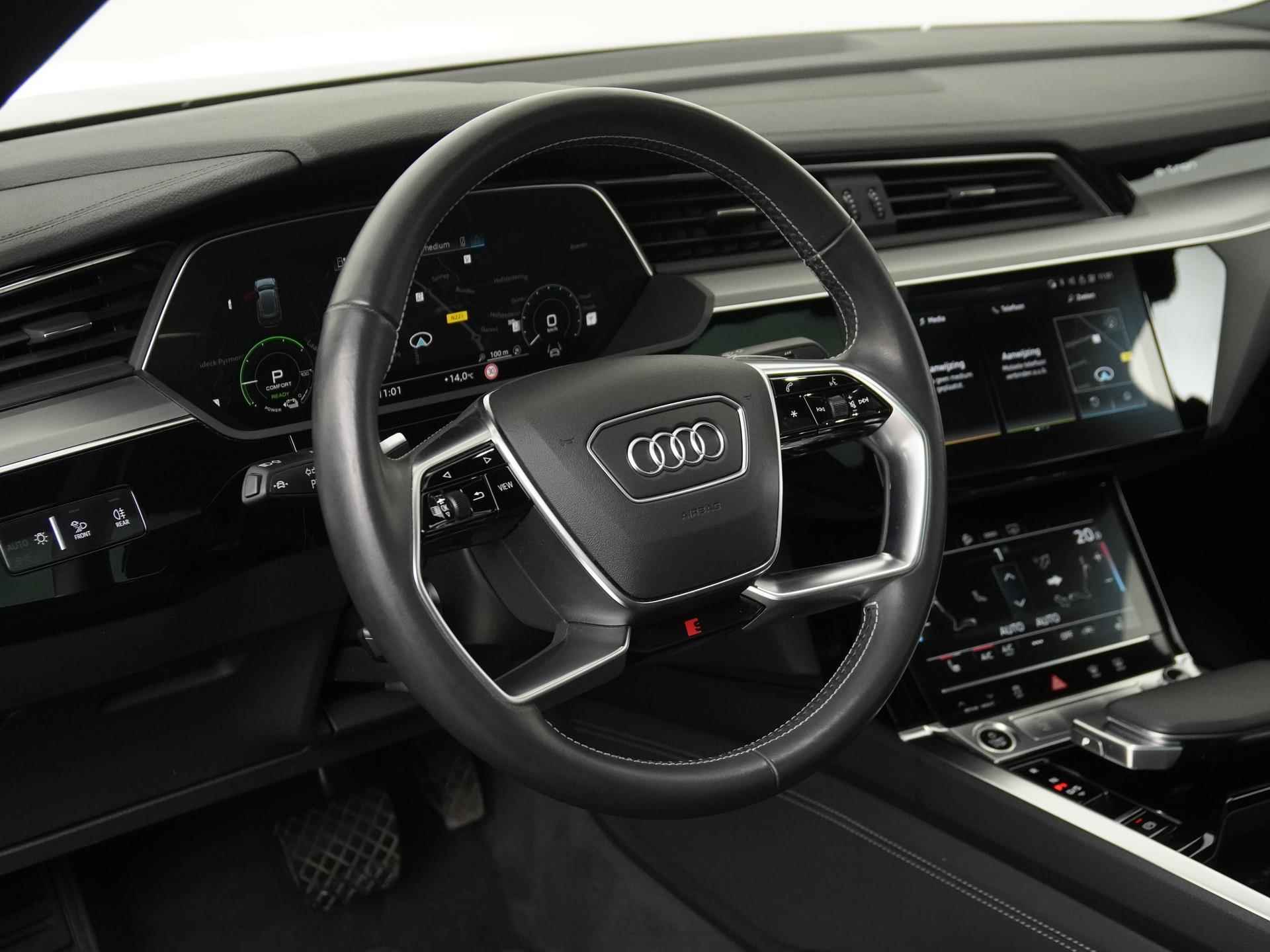 Audi e-tron Sportback 50 quattro S edition 71 kWh | Trekhaak | Schuifdak | Mem-Stoel | Virtual cockpit | Elek. Achterklep | Zondag Open! - 34/48