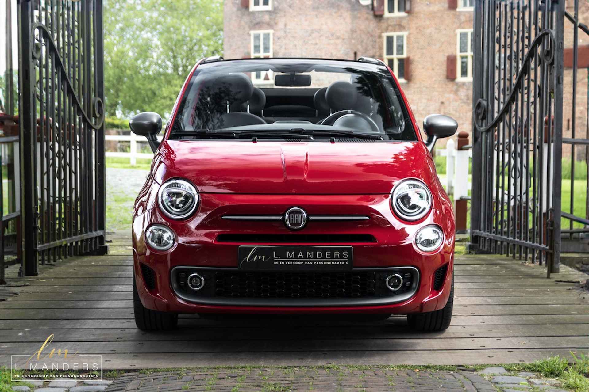 Fiat 500C 1.2 Sport 2018 ROOD | Cabrio | Apple CarPlay | Cruise Control - 6/23