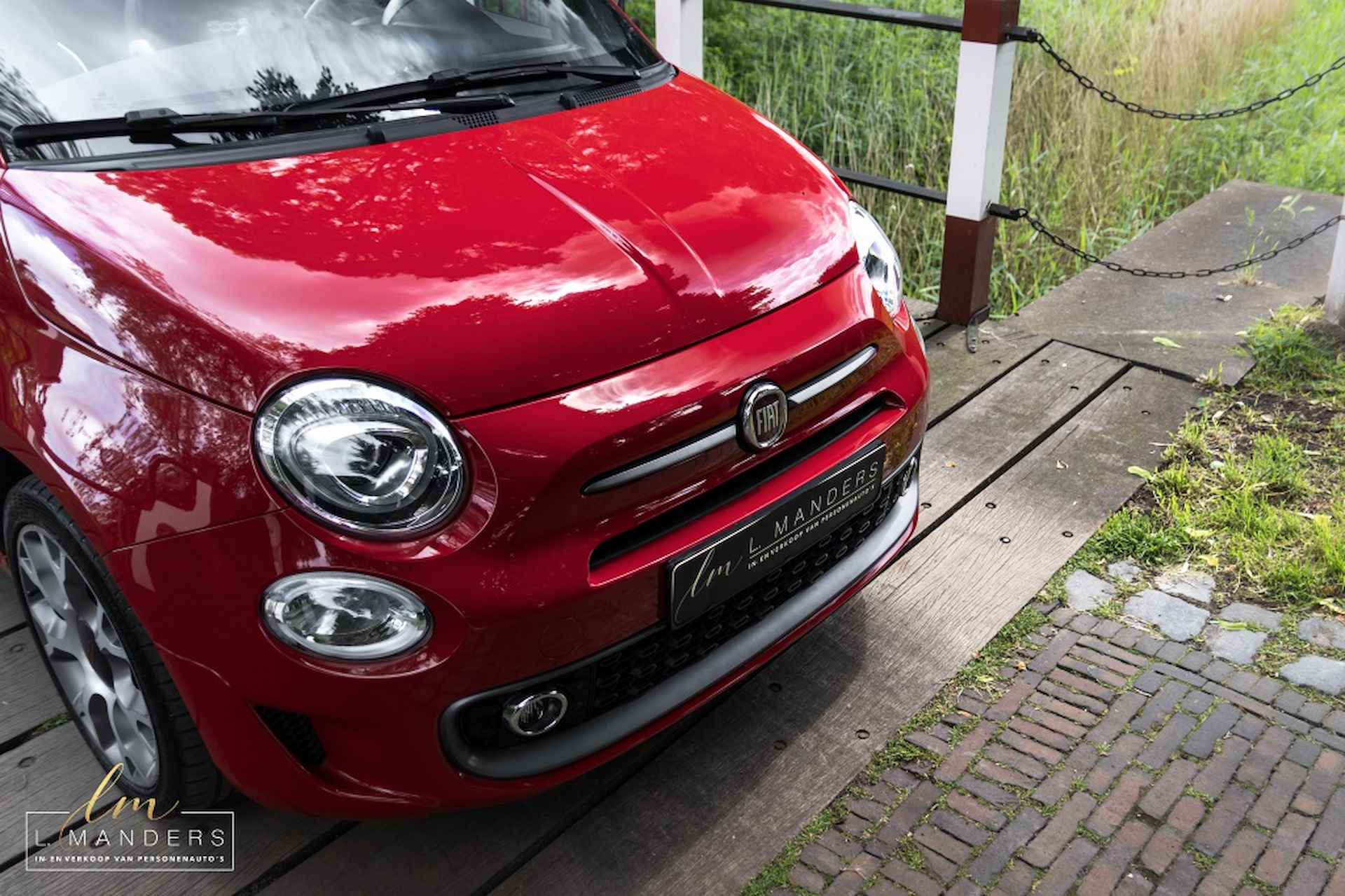 Fiat 500C 1.2 Sport 2018 ROOD | Cabrio | Apple CarPlay | Cruise Control - 9/23