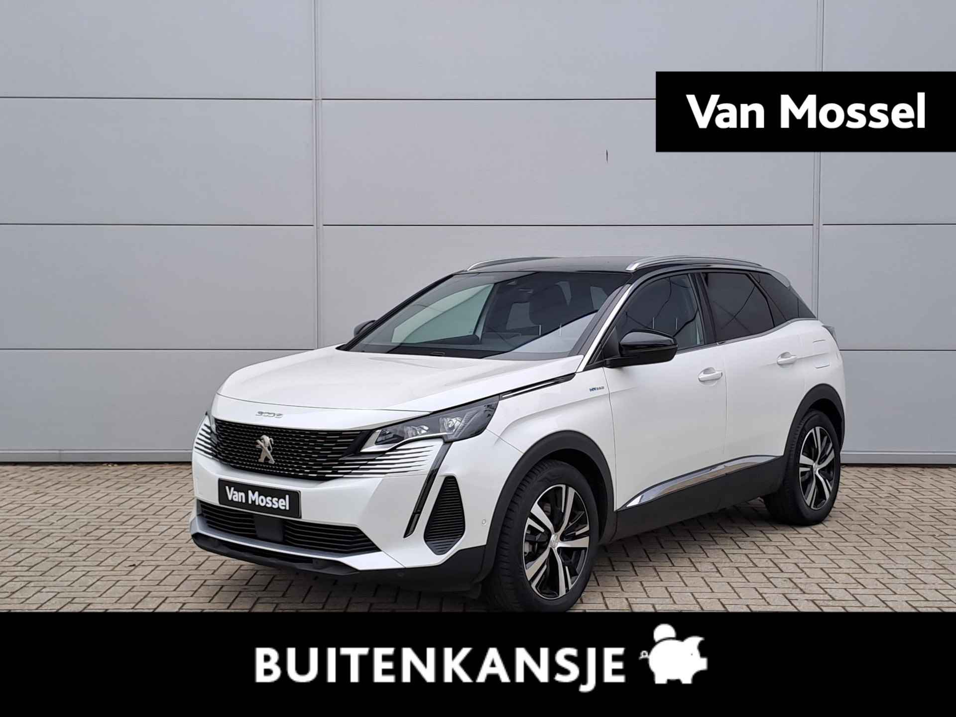 Peugeot 3008 1.6 HYbrid 180 Allure Pack Business | Automaat | Plug in Hybride | LED | navigatie | Head-Up - 1/26